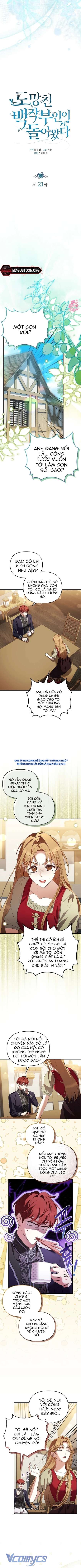 Nữ Bá Tước Bỏ Trốn Đã Quay Trở Lại Chap 21 - Trang 2