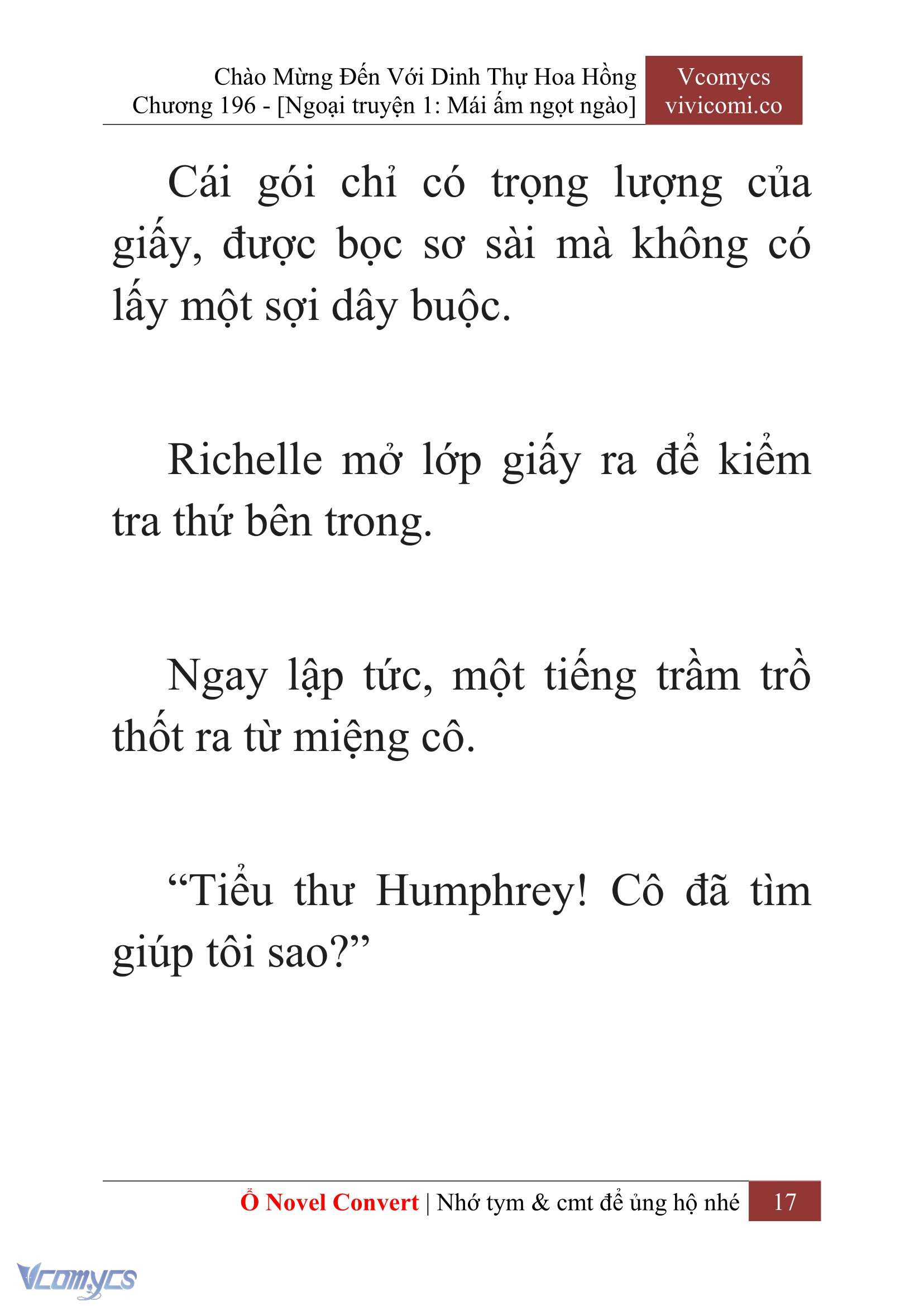 [Novel] Chào Mừng Đến Với Dinh Thự Hoa Hồng Chap 196 - Trang 2