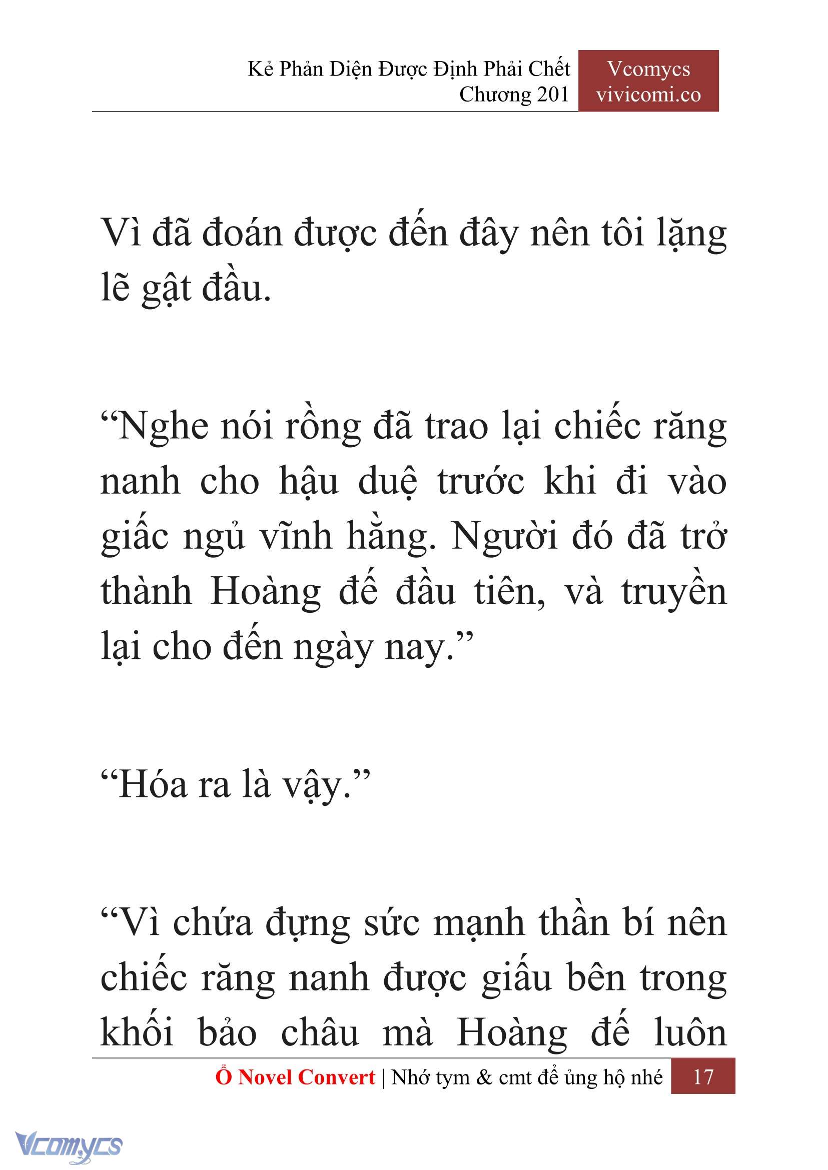 [Novel] Kẻ Phản Diện Được Định Phải Chết Chap 201 - Trang 2