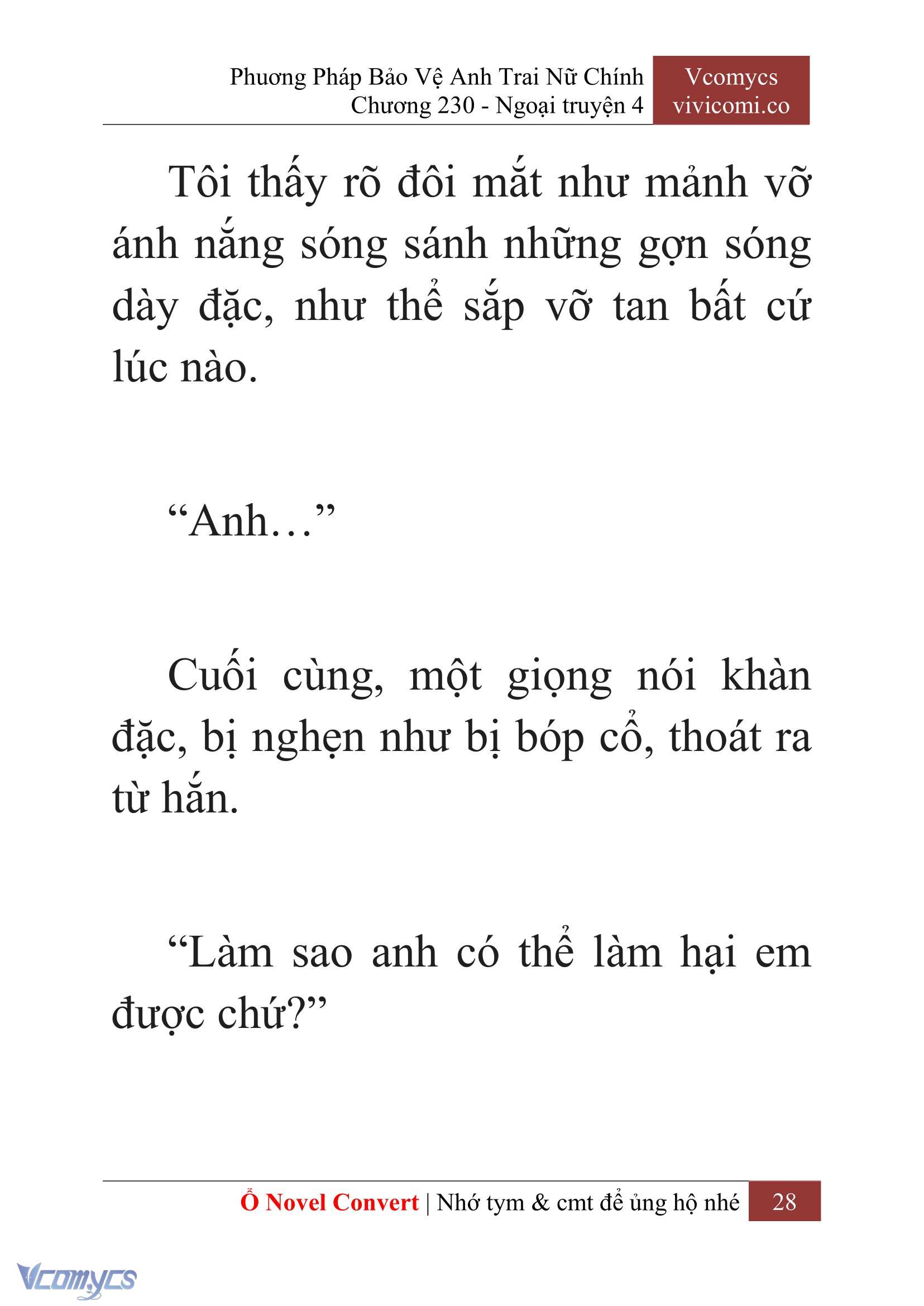 [Novel] Phương Pháp Bảo Vệ Anh Trai Nữ Chính Chap 230 - Trang 2