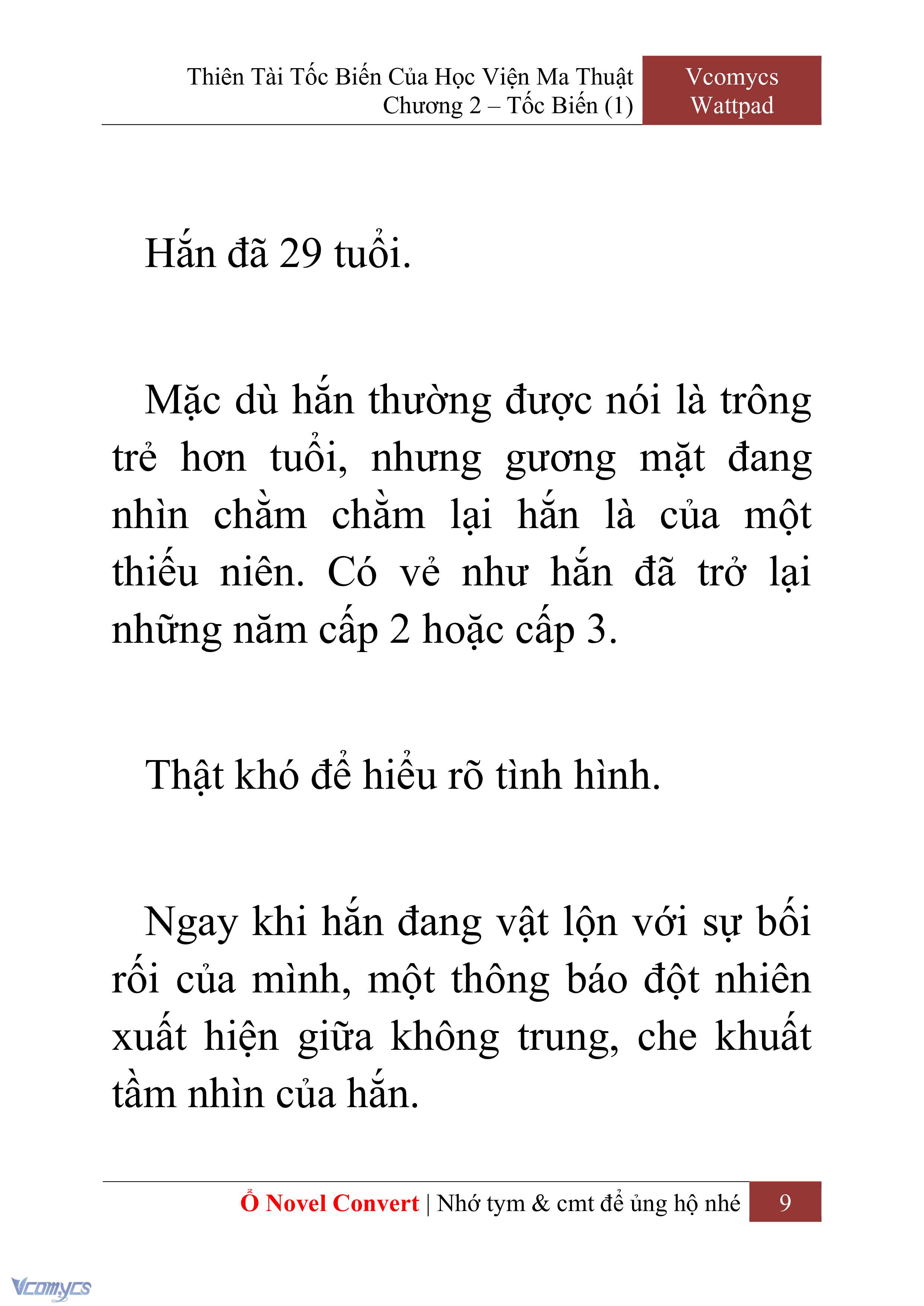 [Novel] Thiên Tài Tốc Biến Của Học Viện Ma Thuật Chap 2 - Trang 2