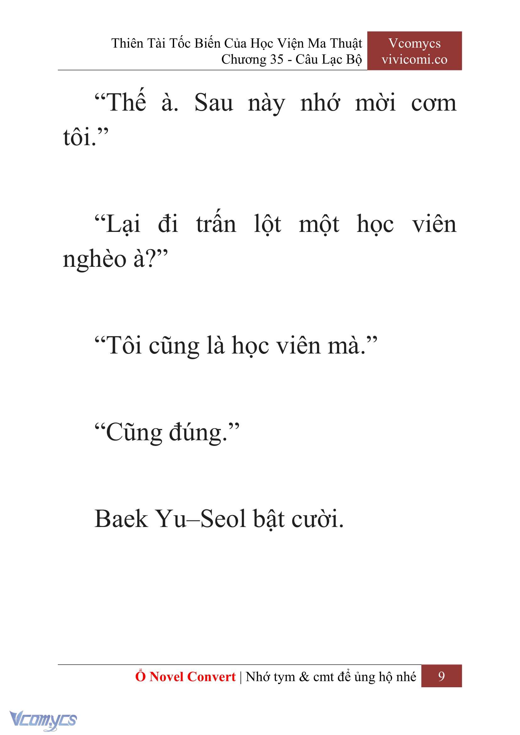 [Novel] Thiên Tài Tốc Biến Của Học Viện Ma Thuật Chap 35 - Trang 2