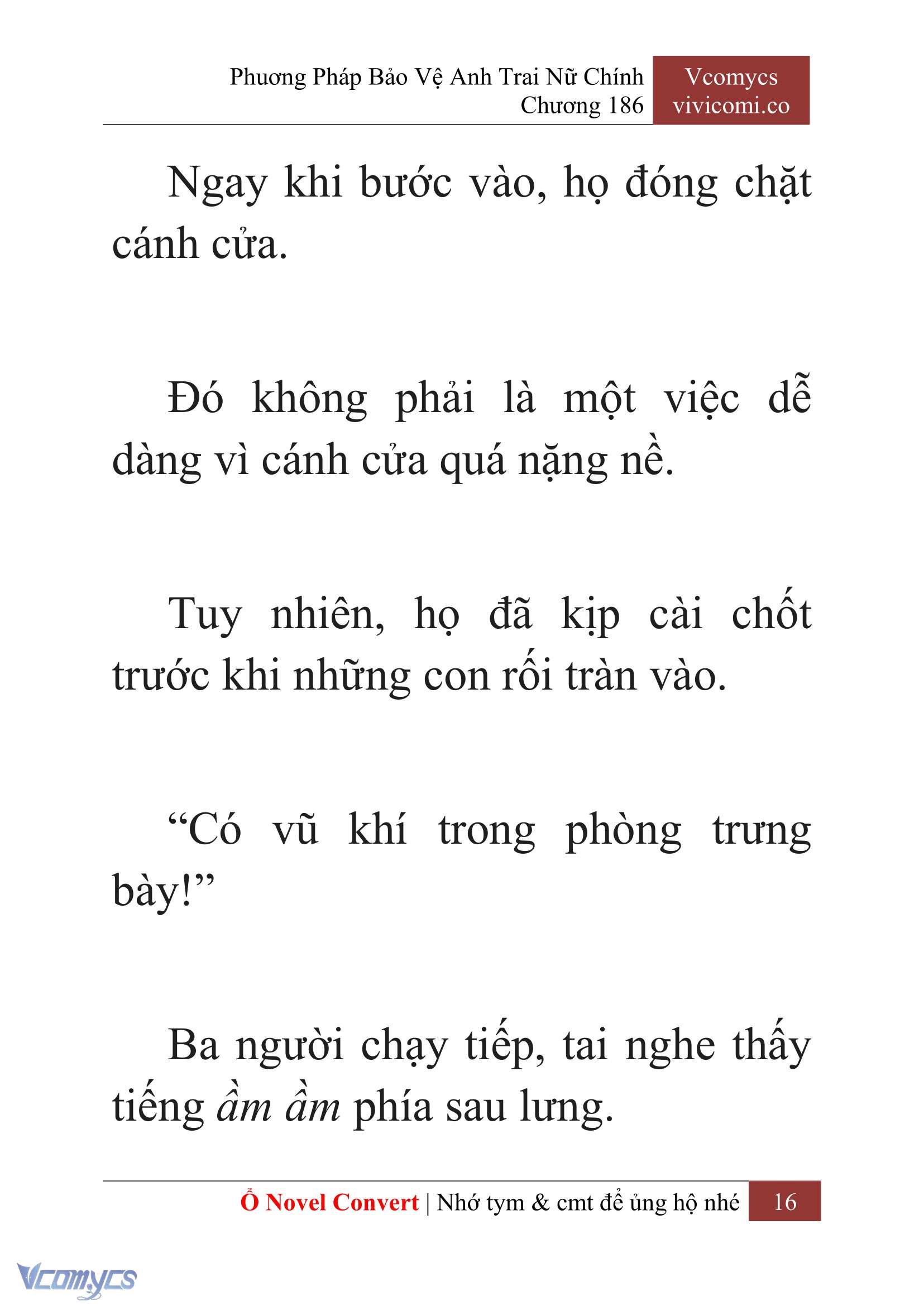 [Novel] Phương Pháp Bảo Vệ Anh Trai Nữ Chính Chap 186 - Trang 2