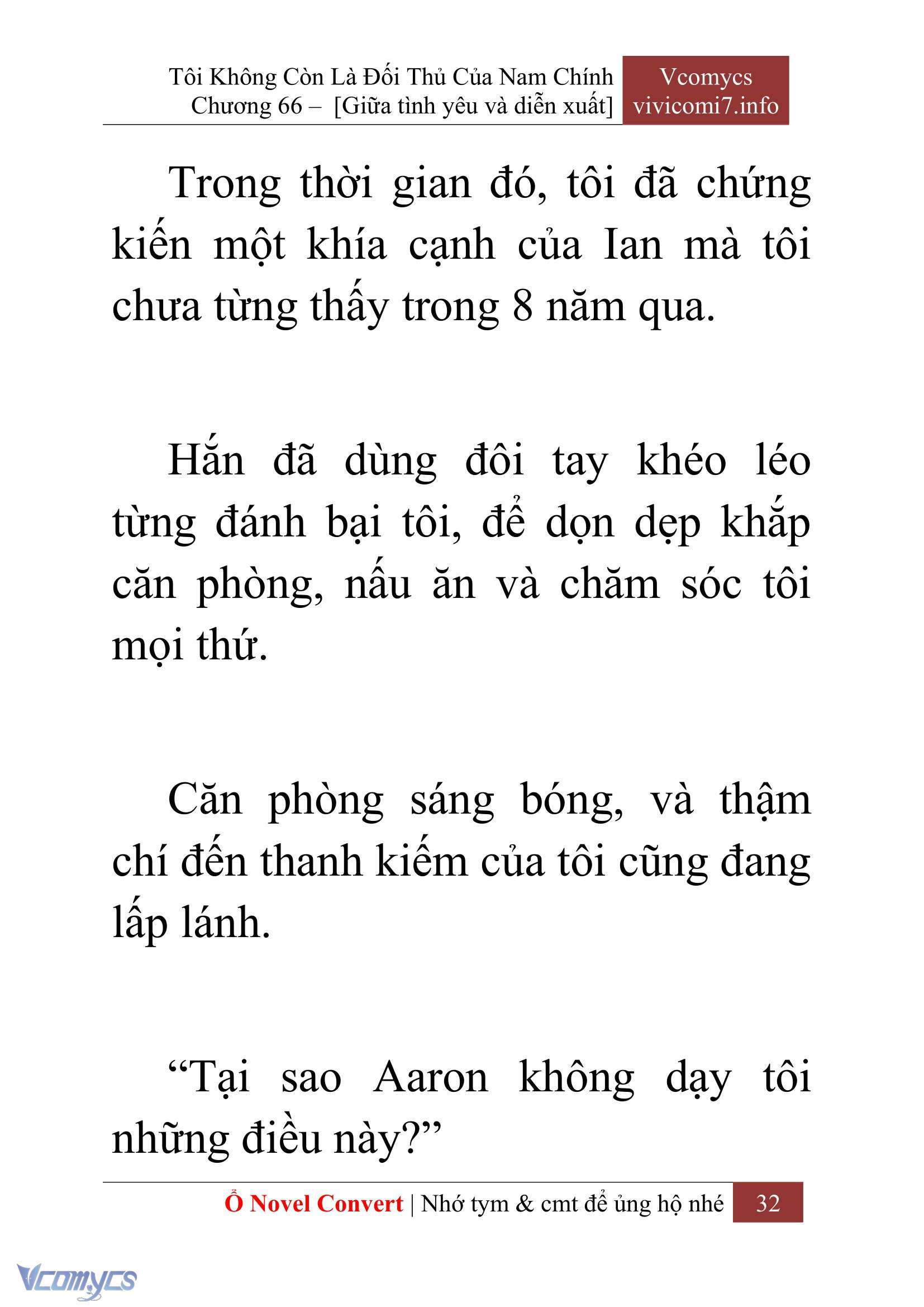 [Novel] Tôi Không Còn Là Đối Thủ Của Nam Chính Chap 66 - Trang 2