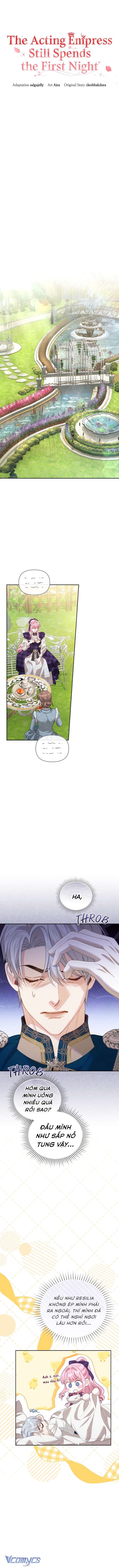 Tôi Đã Trải Qua Đêm Đầu Tiên Dù Chỉ Là Hoàng Hậu Thay Thế Chap 52 - Trang 2