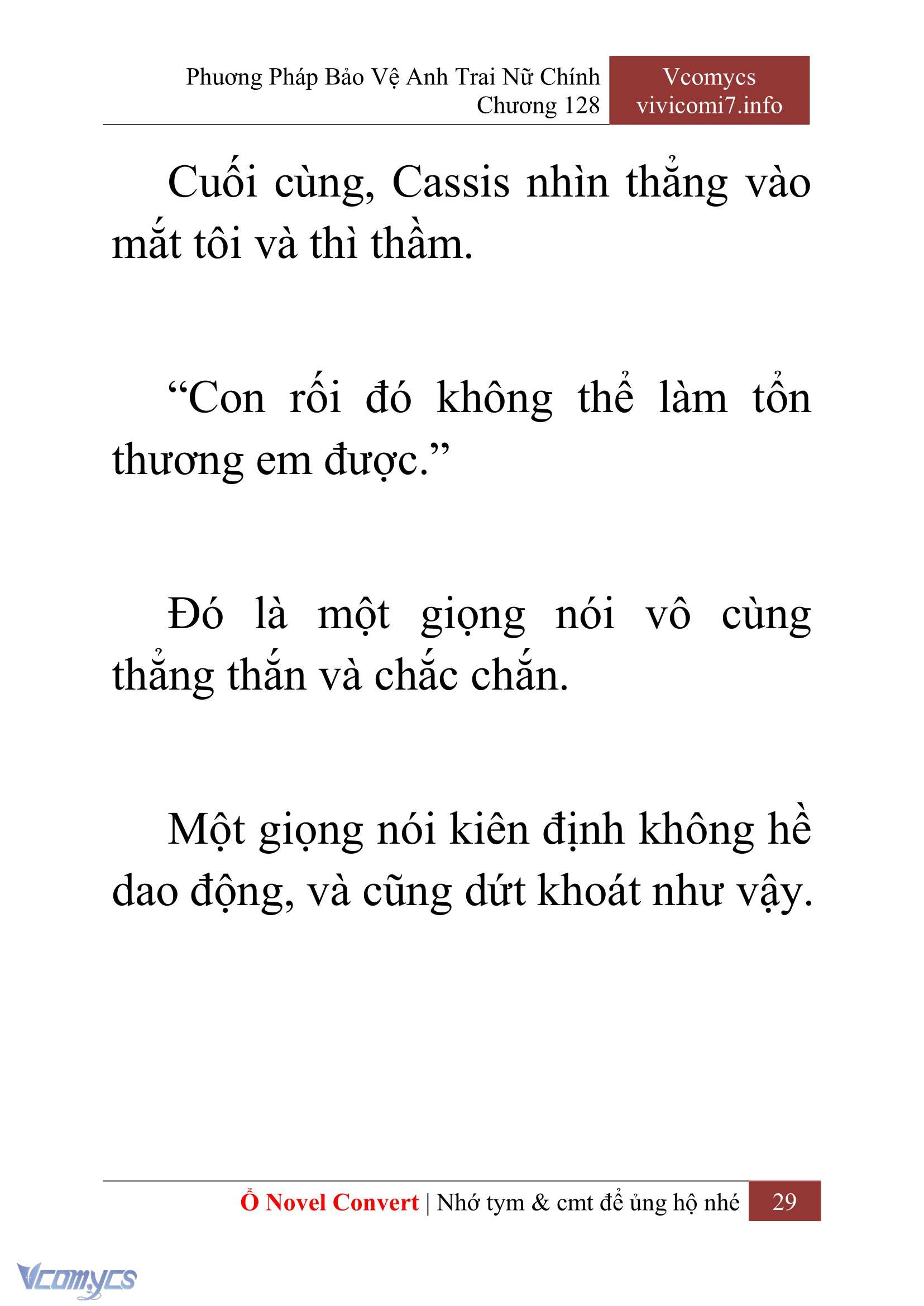 [Novel] Phương Pháp Bảo Vệ Anh Trai Nữ Chính Chap 128 - Trang 2