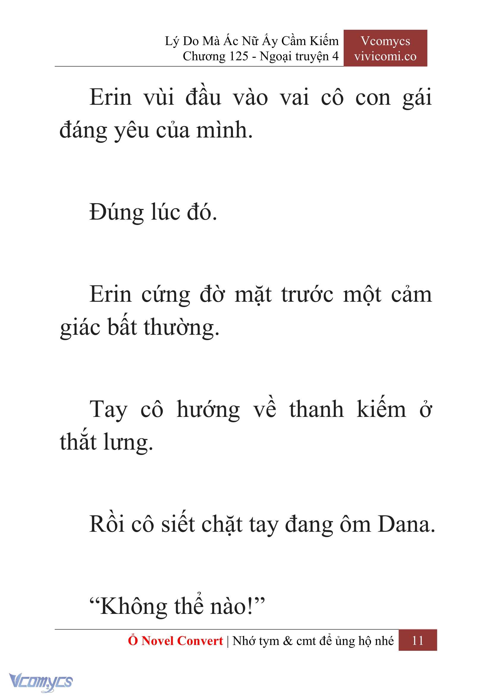[Novel] Lý Do Mà Ác Nữ Ấy Cầm Kiếm Chap 125 - Trang 2