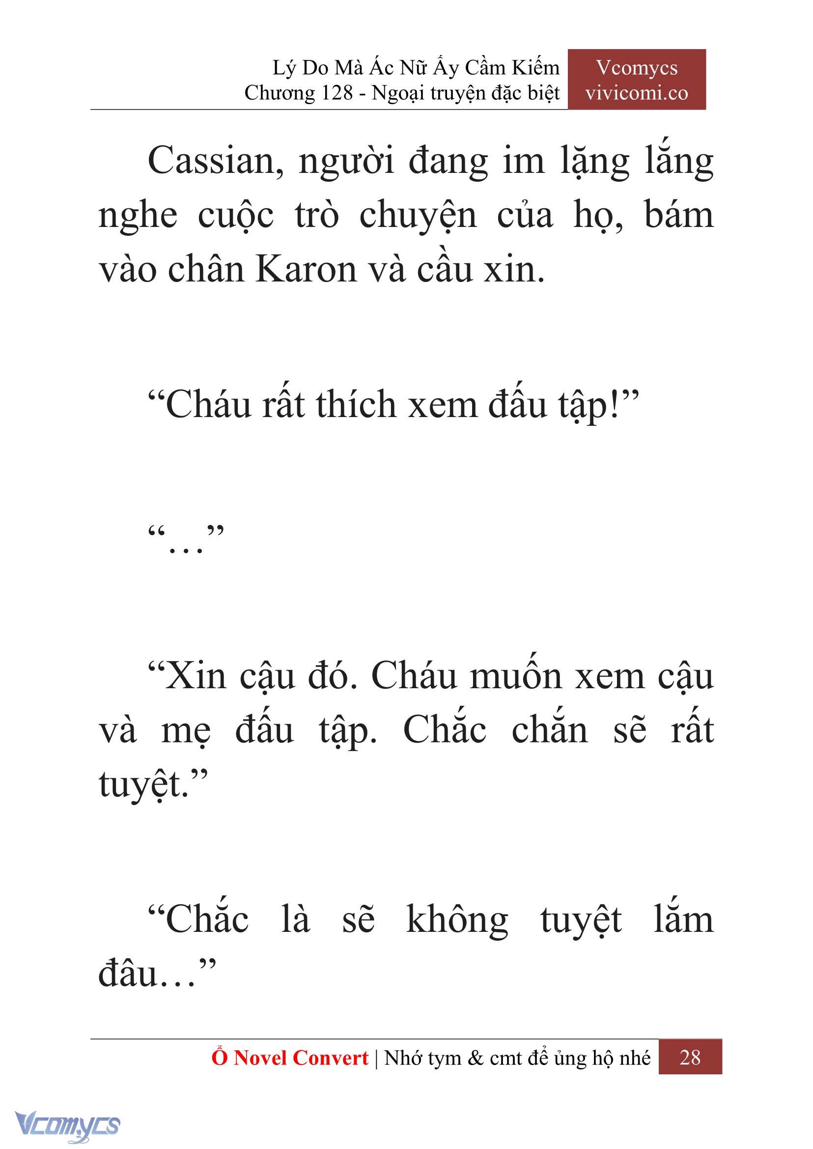 [Novel] Lý Do Mà Ác Nữ Ấy Cầm Kiếm Chap 128 - Trang 2