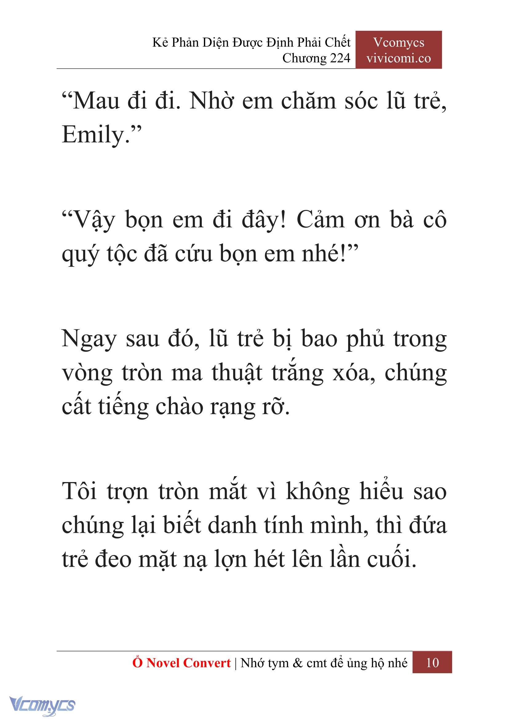 [Novel] Kẻ Phản Diện Được Định Phải Chết Chap 224 - Trang 2