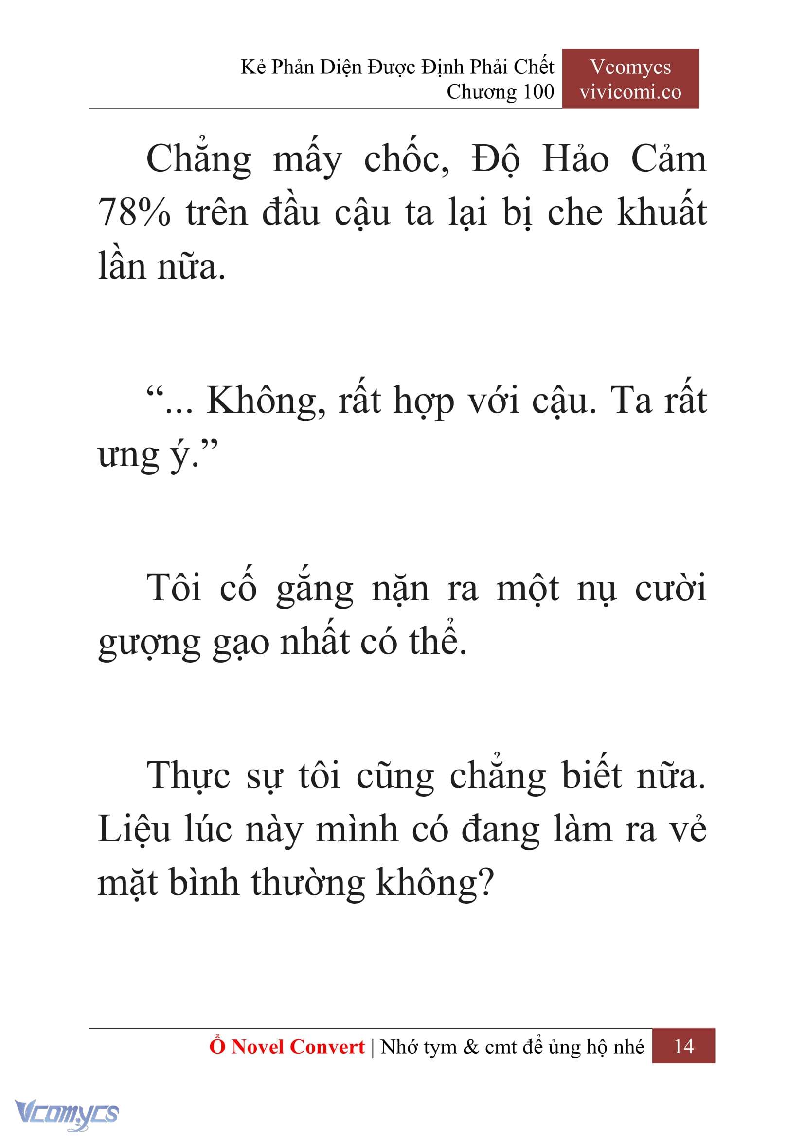 [Novel] Kẻ Phản Diện Được Định Phải Chết Chap 100 - Next Chap 101