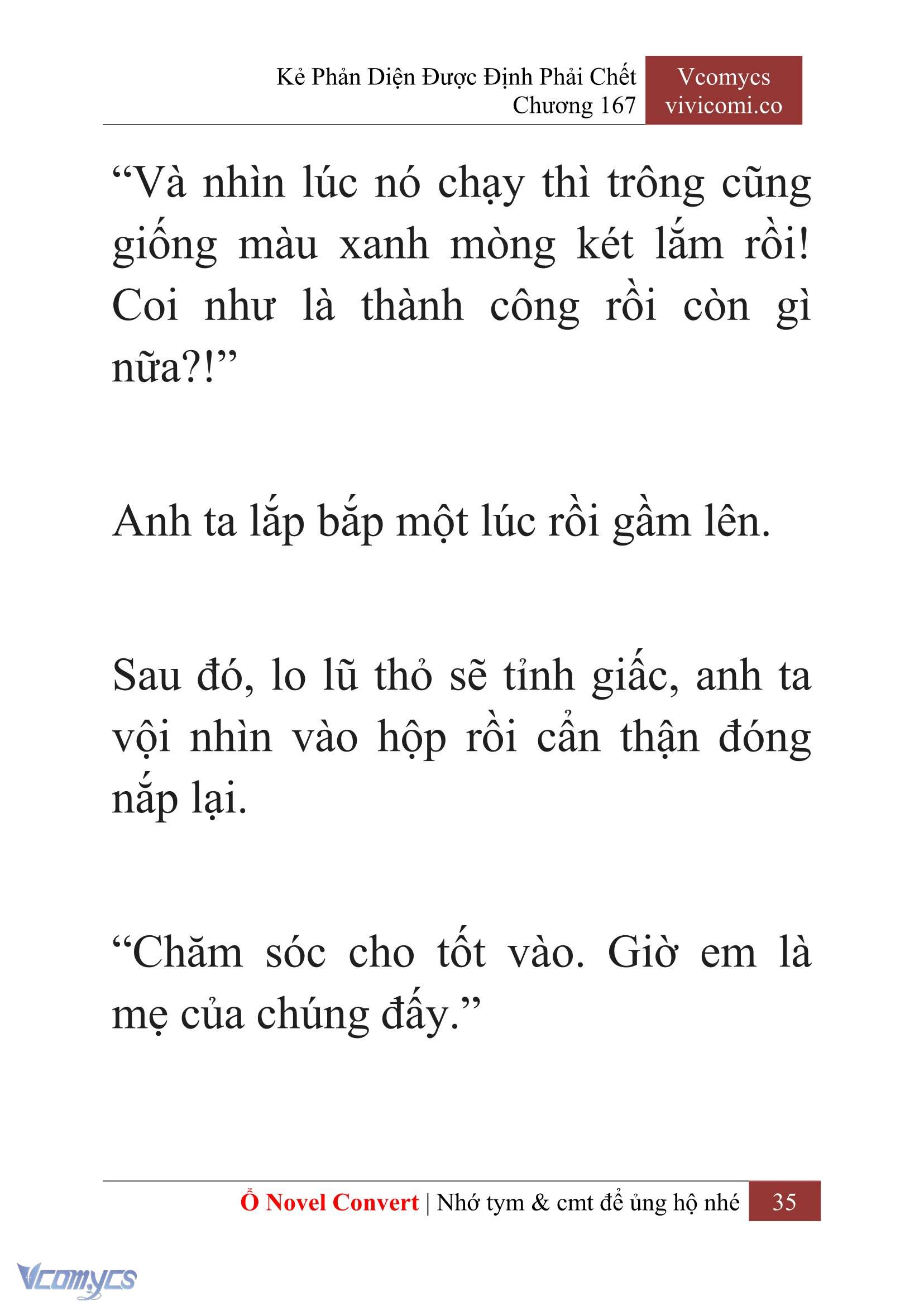 [Novel] Kẻ Phản Diện Được Định Phải Chết Chap 167 - Trang 2