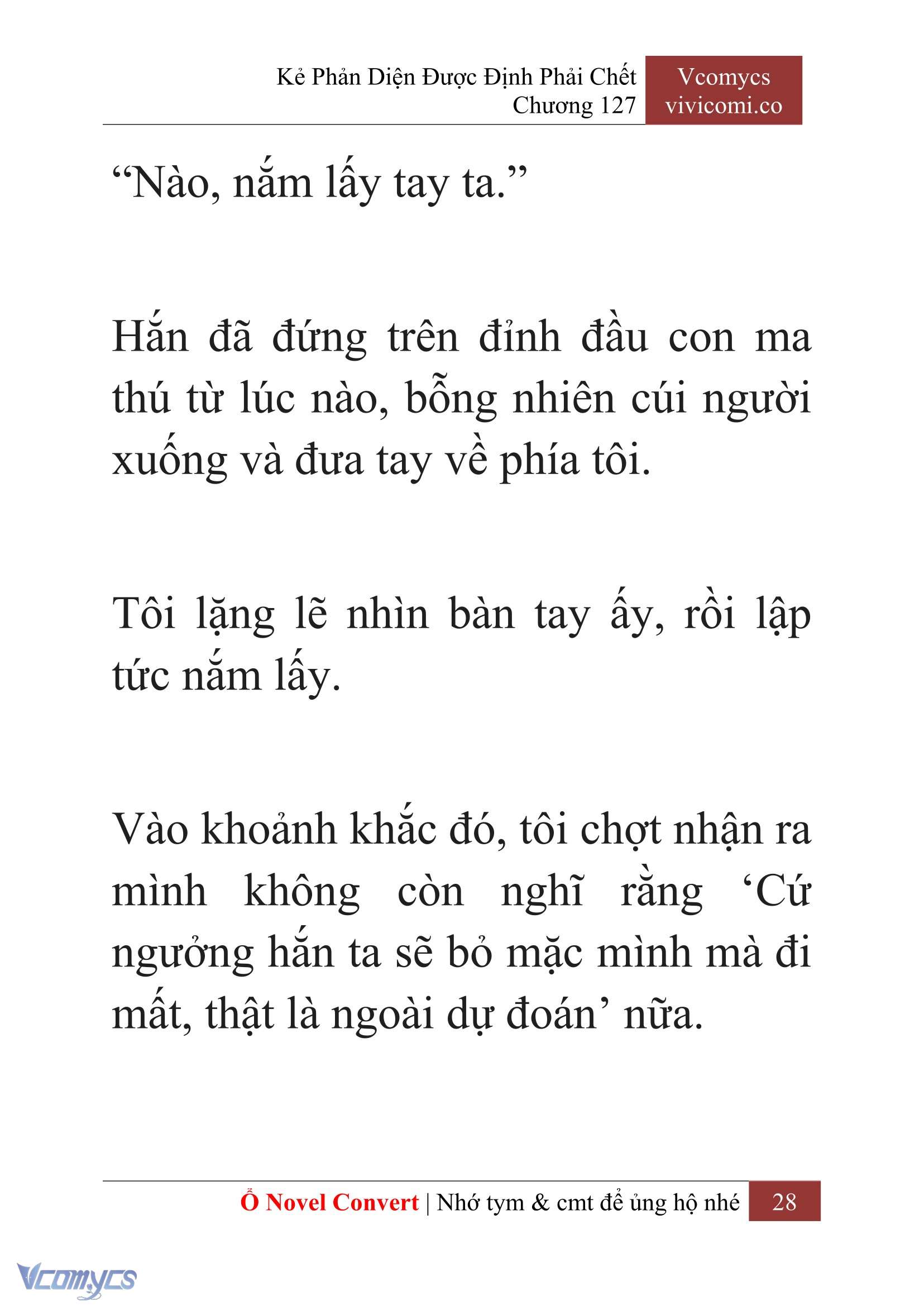 [Novel] Kẻ Phản Diện Được Định Phải Chết Chap 127 - Trang 2