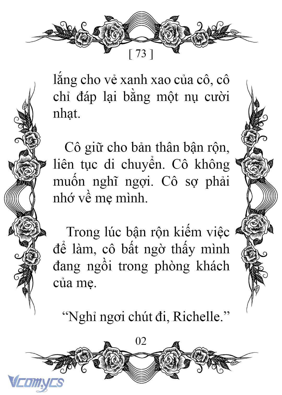 [Novel] Chào Mừng Đến Với Dinh Thự Hoa Hồng Chap 73 - Trang 2