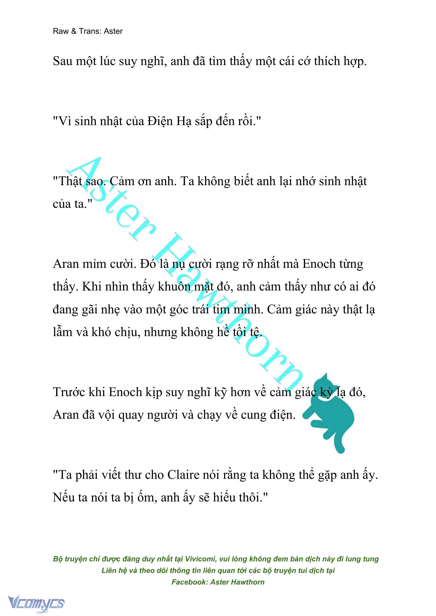 [NOVEL] Đêm Của Bệ Hạ Chap 23 - Next Chap 24