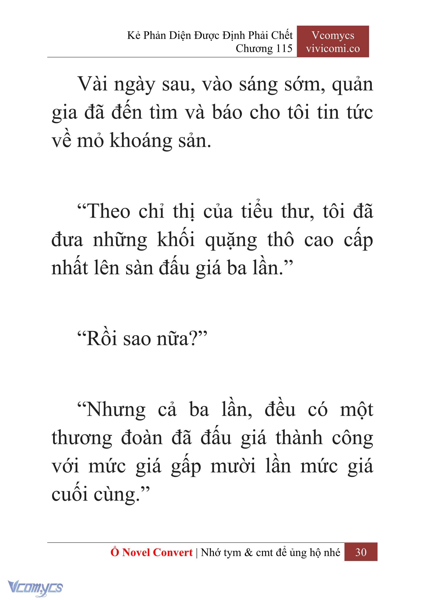 [Novel] Kẻ Phản Diện Được Định Phải Chết Chap 115 - Trang 2