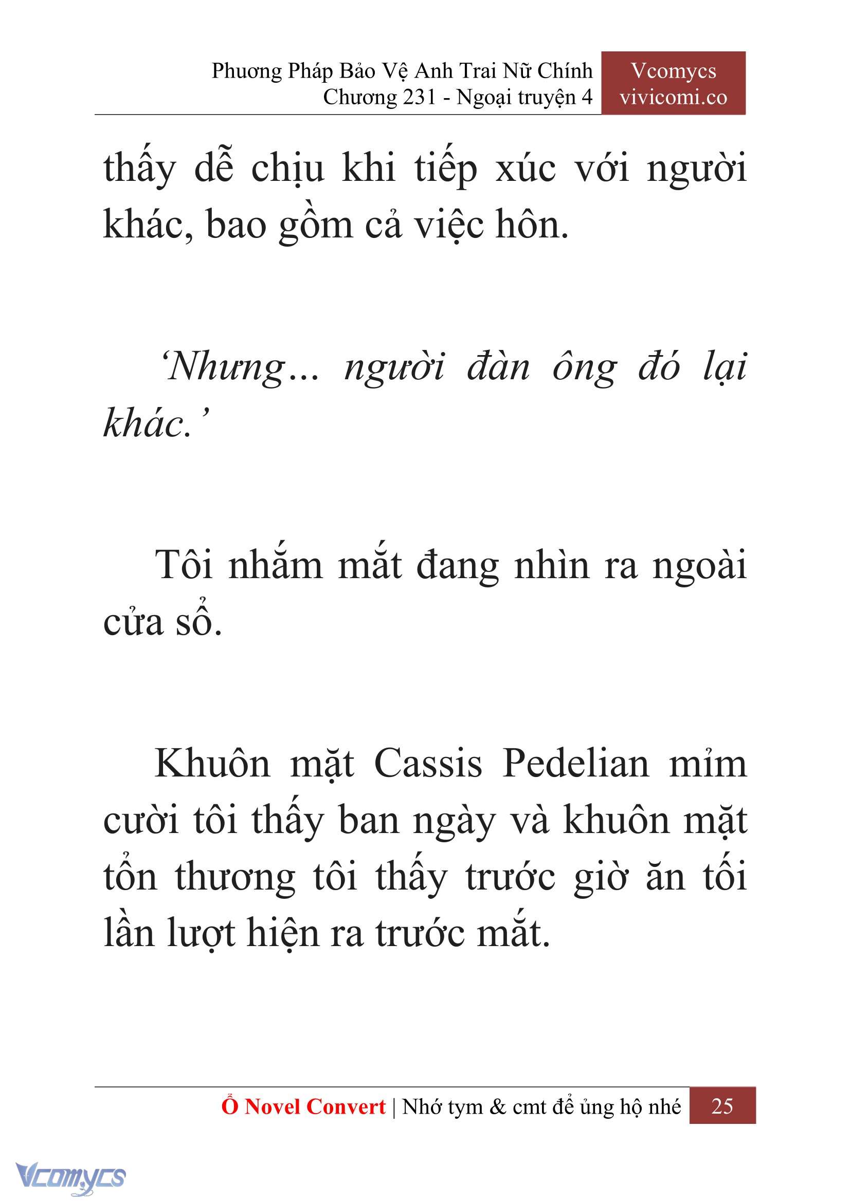 [Novel] Phương Pháp Bảo Vệ Anh Trai Nữ Chính Chap 231 - Trang 2