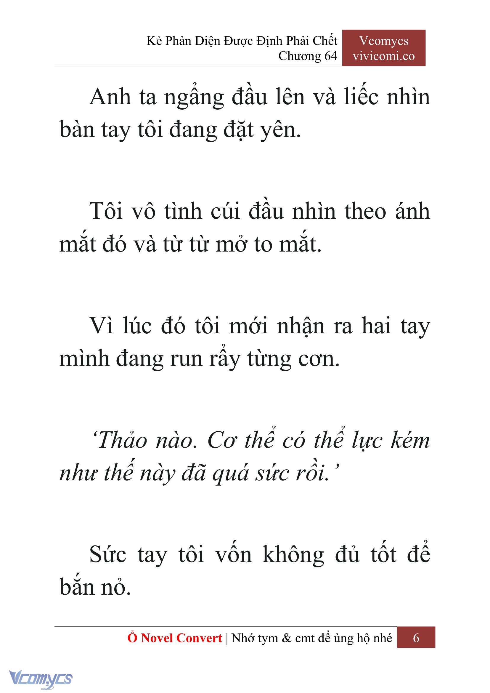 [Novel] Kẻ Phản Diện Được Định Phải Chết Chap 64 - Next Chap 65