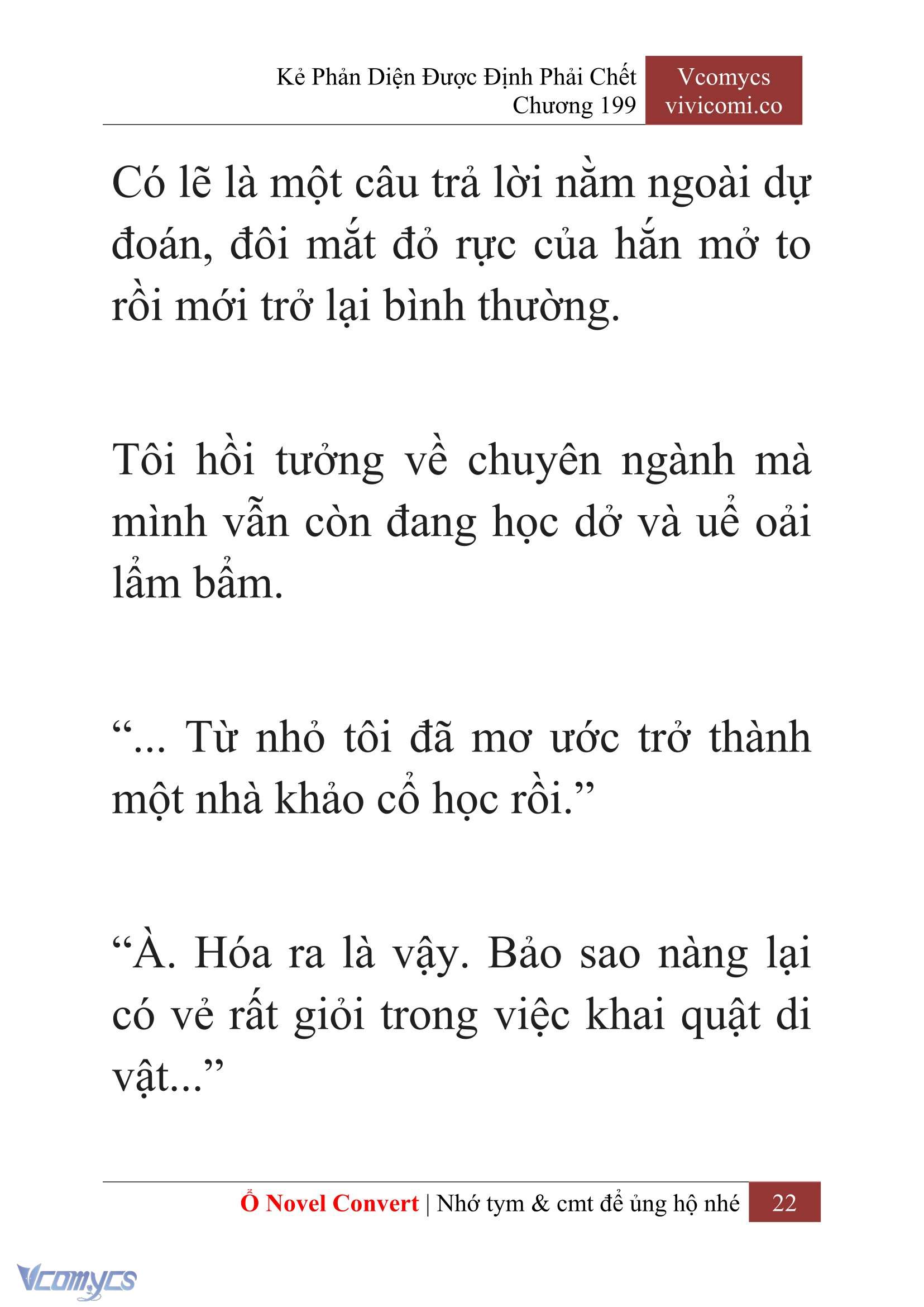 [Novel] Kẻ Phản Diện Được Định Phải Chết Chap 199 - Trang 2