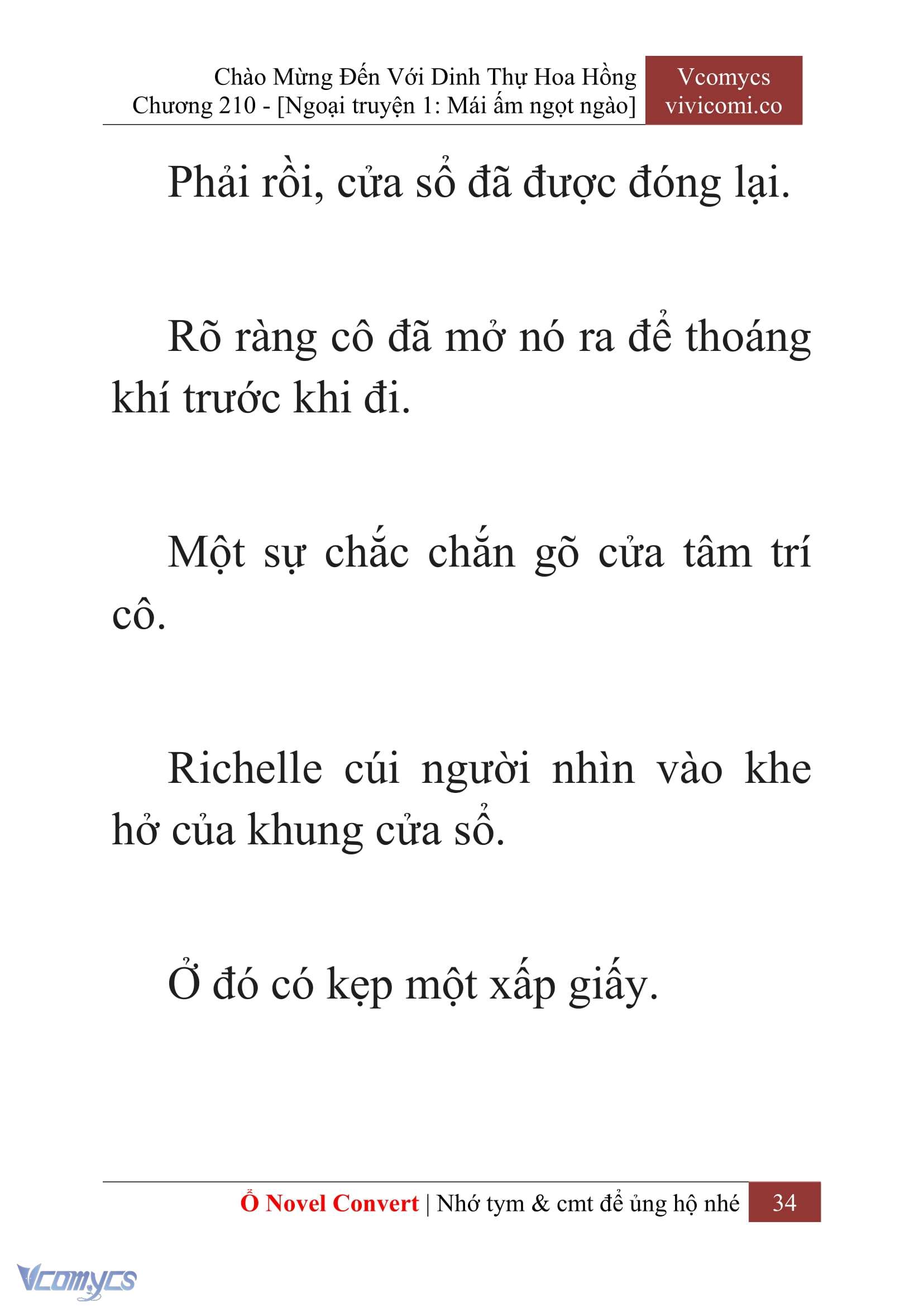 [Novel] Chào Mừng Đến Với Dinh Thự Hoa Hồng Chap 210 - Trang 2
