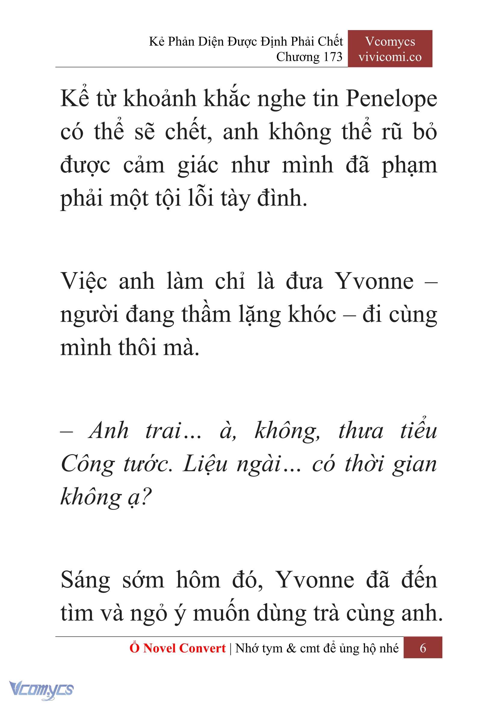 [Novel] Kẻ Phản Diện Được Định Phải Chết Chap 173 - Trang 2