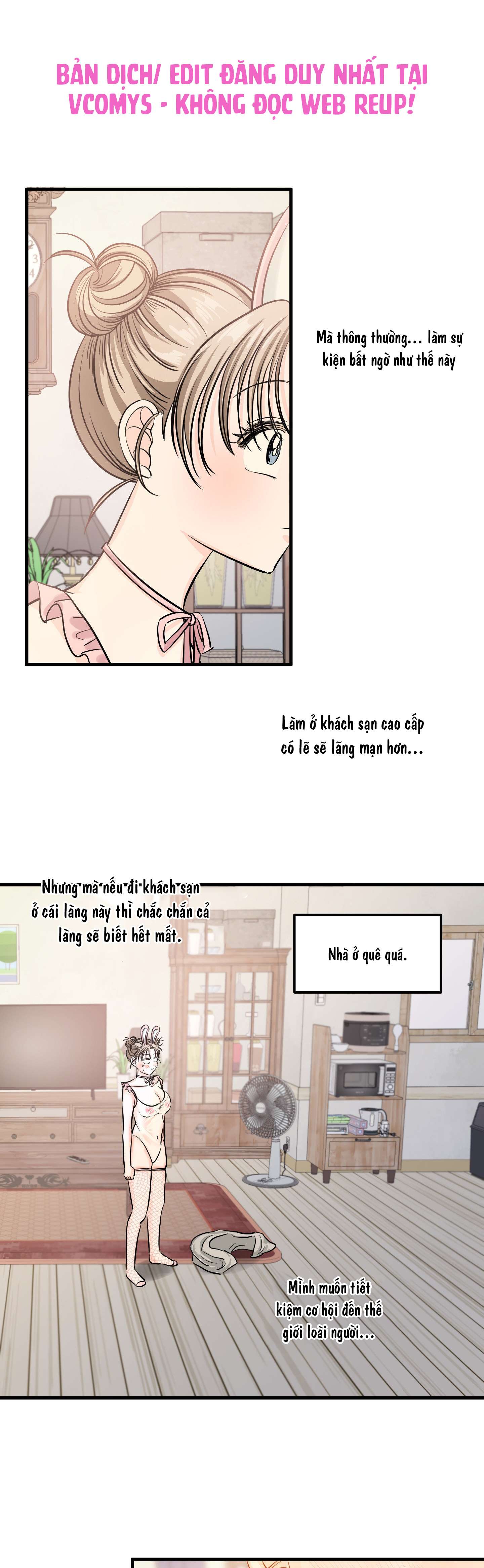 [ 18+ ] Con sói nguy hiểm! Chap 15 - Trang 2