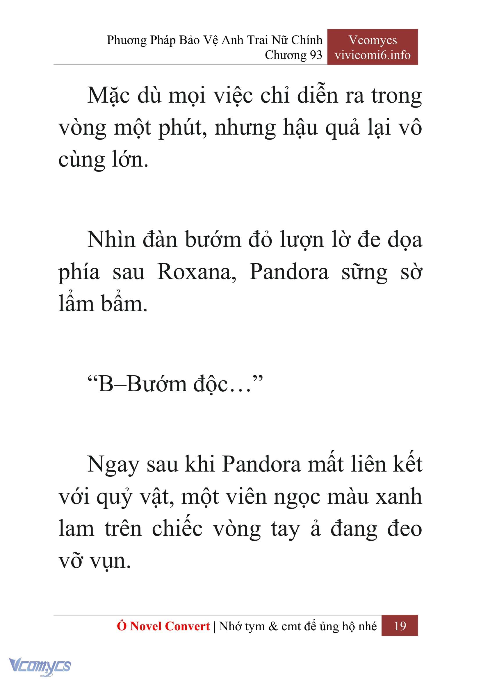 [Novel] Phương Pháp Bảo Vệ Anh Trai Nữ Chính Chap 93 - Trang 2