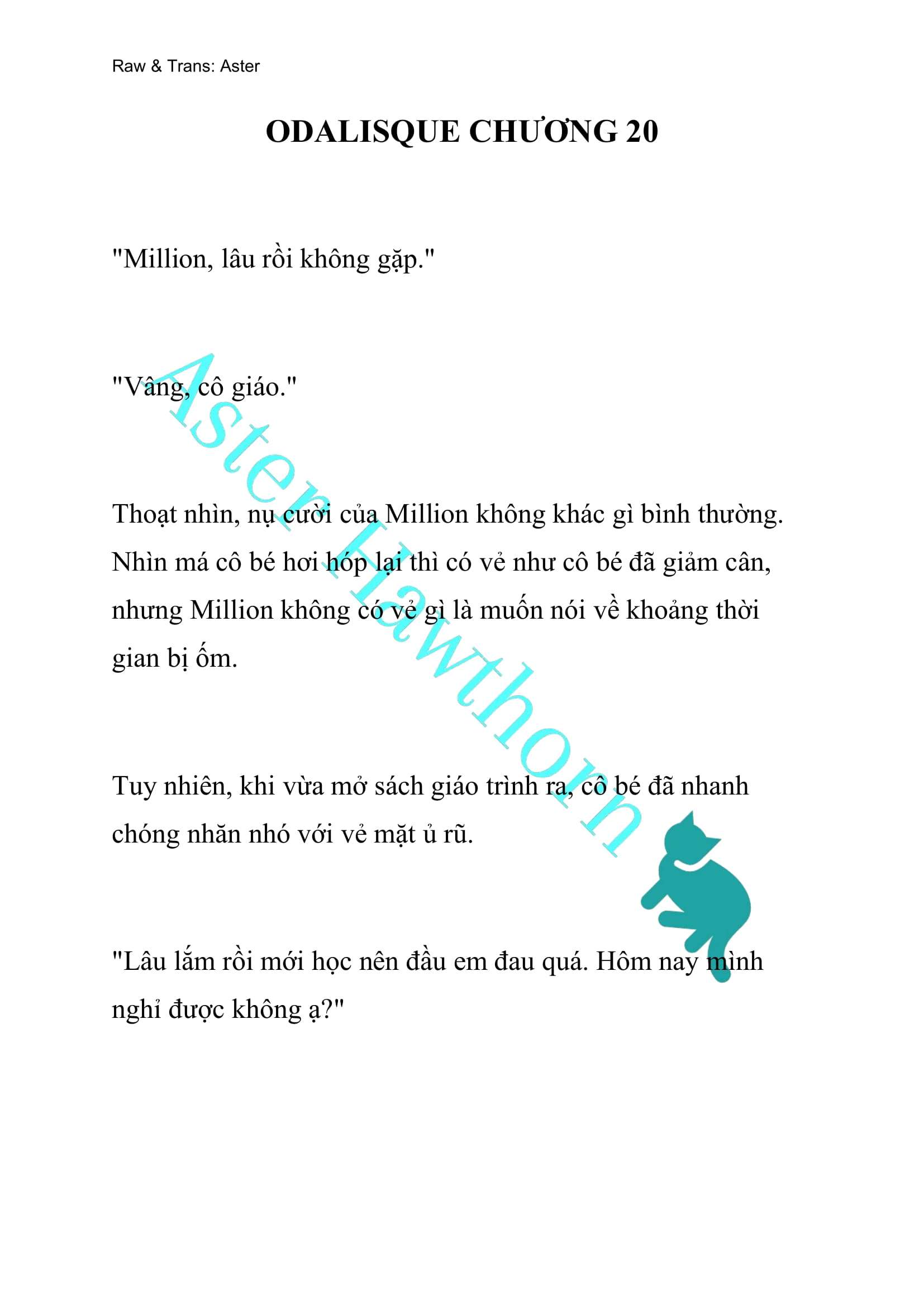 [NOVEL] Odalisque Chap 20 - Next Chap 21