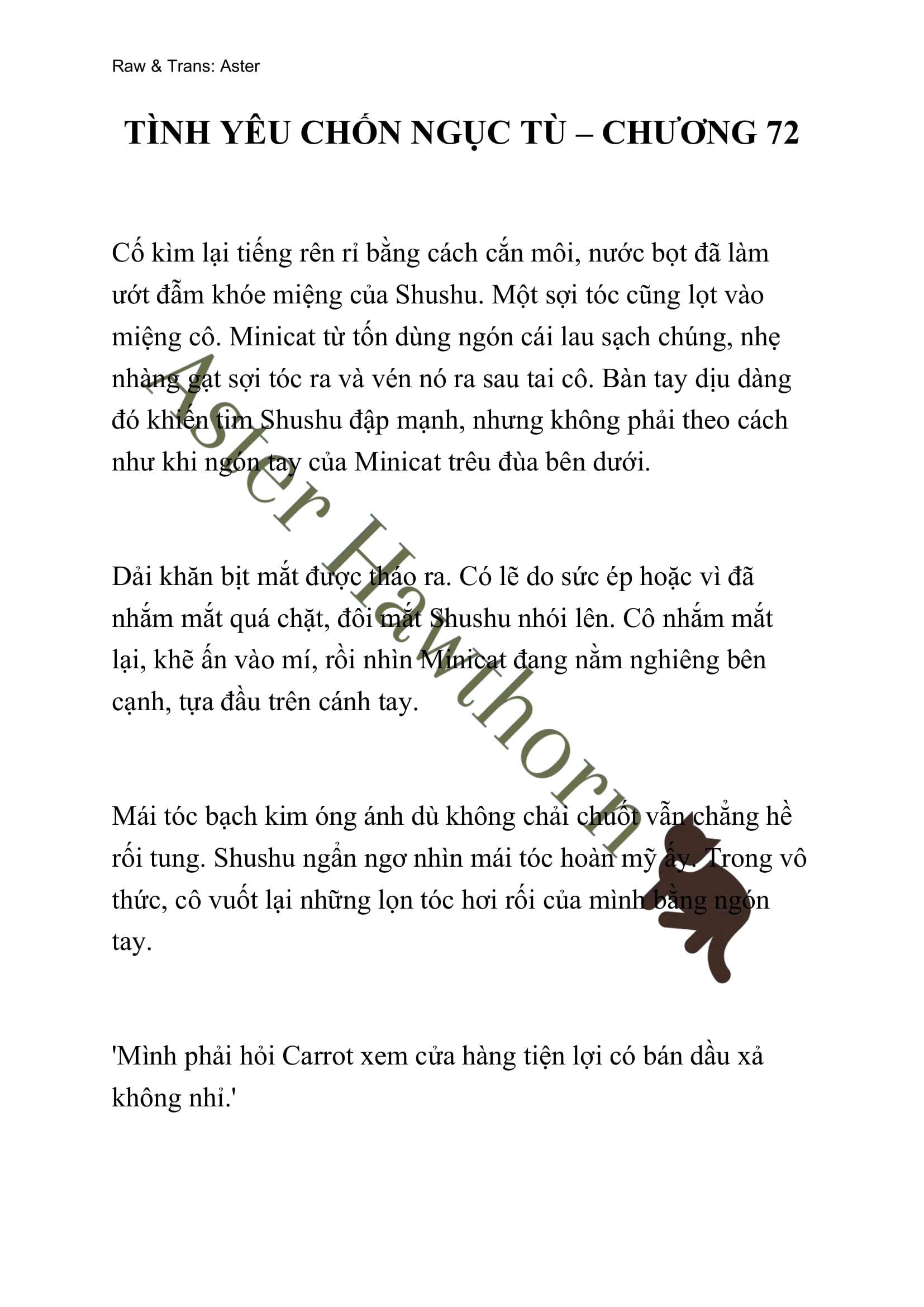 [NOVEL] Tình Yêu Chốn Ngục Tù Chap 72 - Trang 2