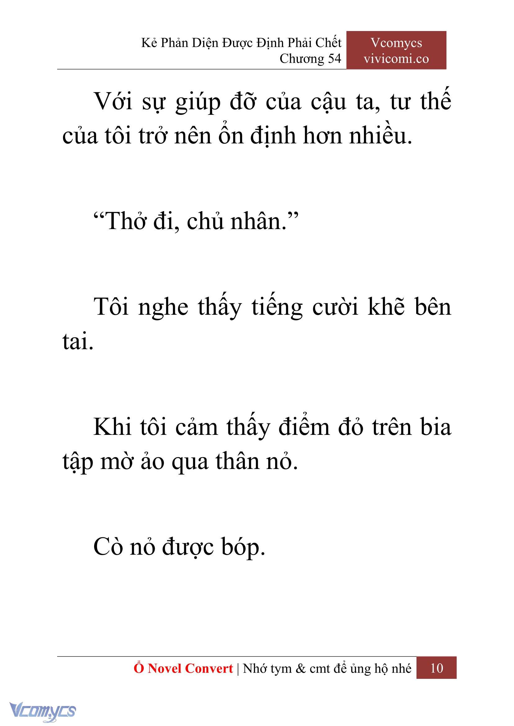 [Novel] Kẻ Phản Diện Được Định Phải Chết Chap 54 - Next Chap 55