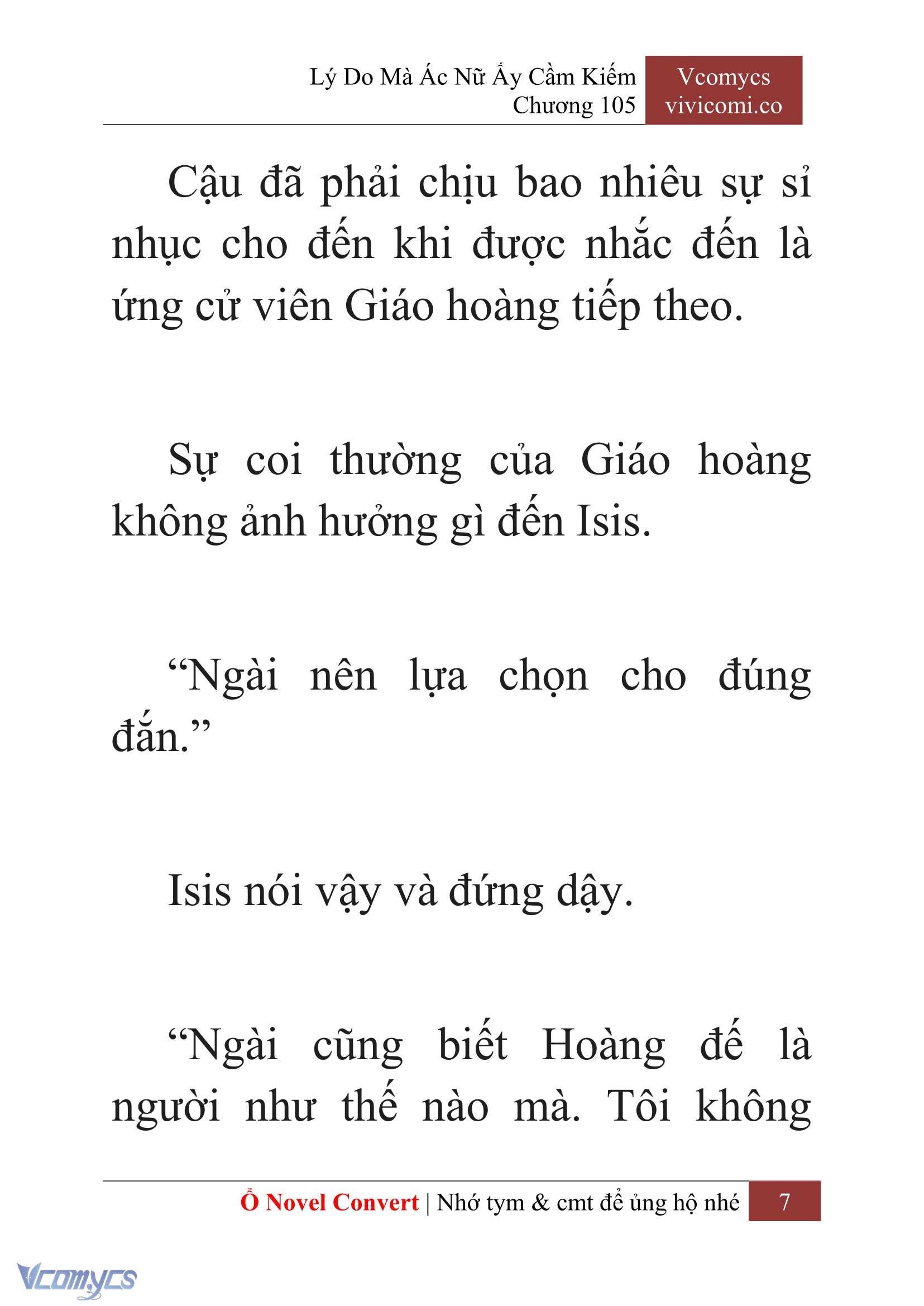 [Novel] Lý Do Mà Ác Nữ Ấy Cầm Kiếm Chap 105 - Trang 2