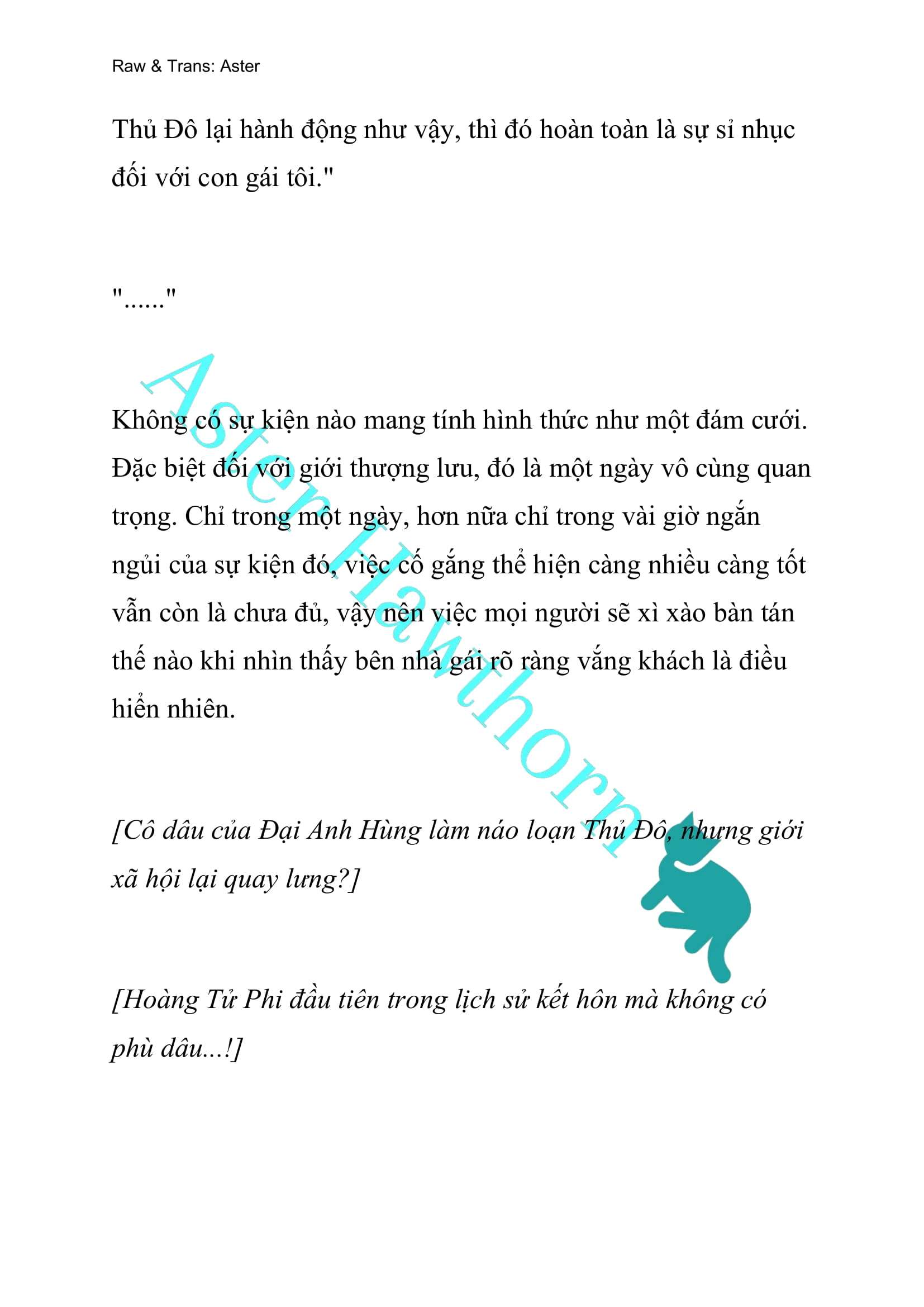 [NOVEL] Anh Hùng Khao Khát Sự Sa Ngã Của Thánh Nữ Chap 62 - Trang 2