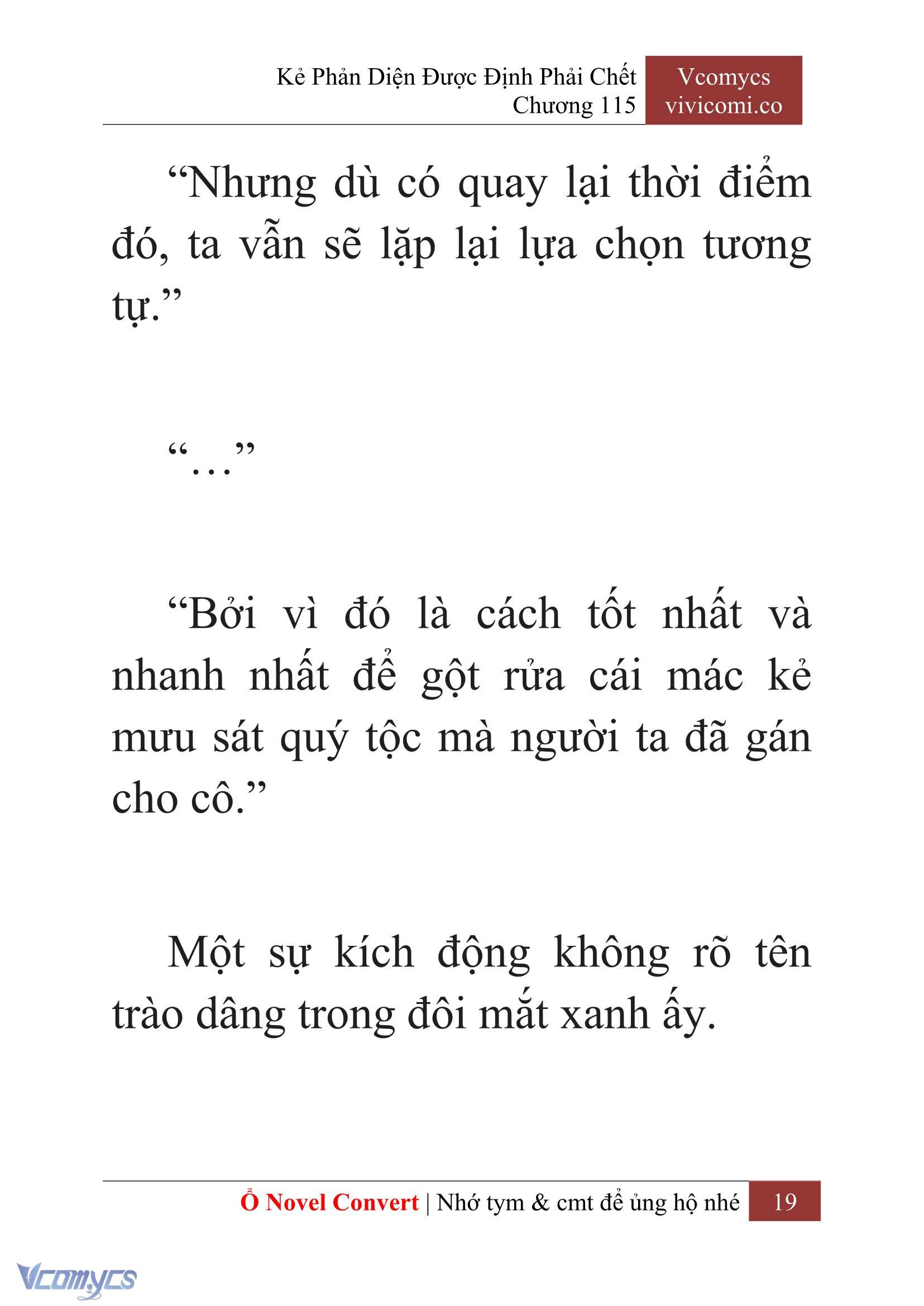 [Novel] Kẻ Phản Diện Được Định Phải Chết Chap 115 - Trang 2