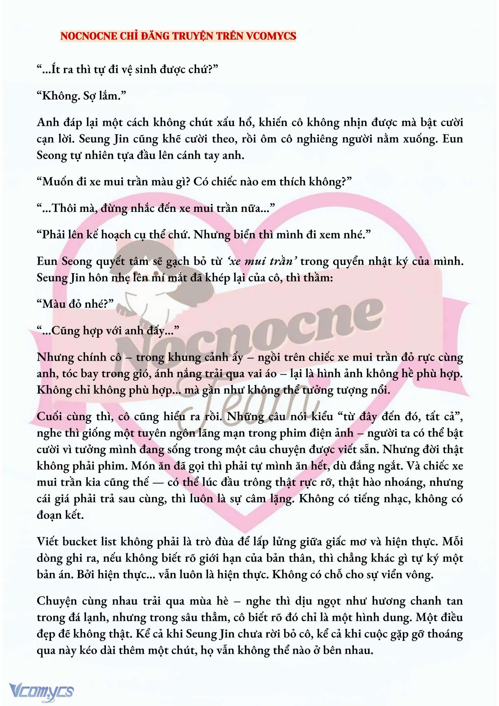 [NOVEL] CHÚNG TA KẾT THÚC VÀO MÙA THU Chap 31 - Trang 2