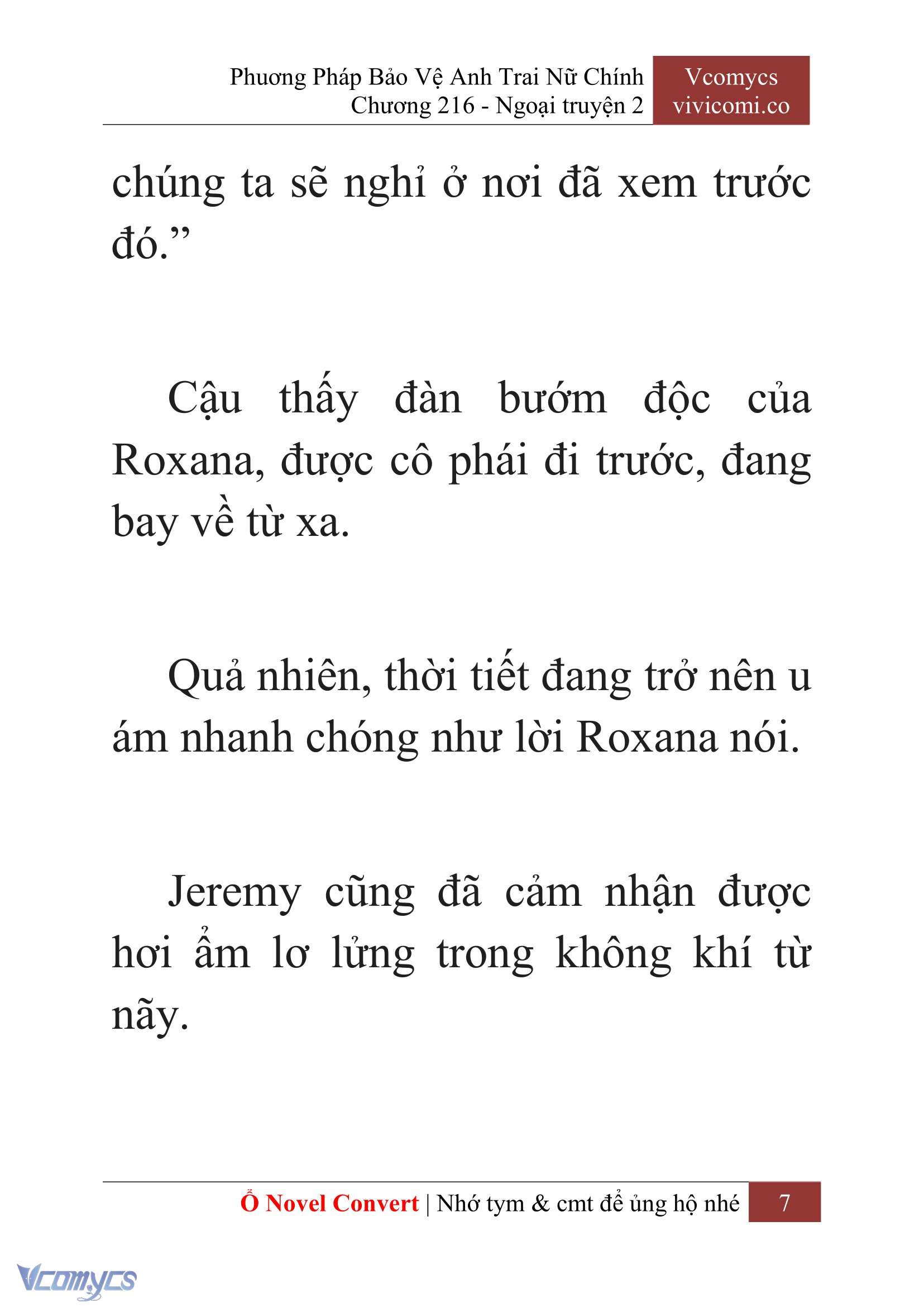 [Novel] Phương Pháp Bảo Vệ Anh Trai Nữ Chính Chap 216 - Trang 2