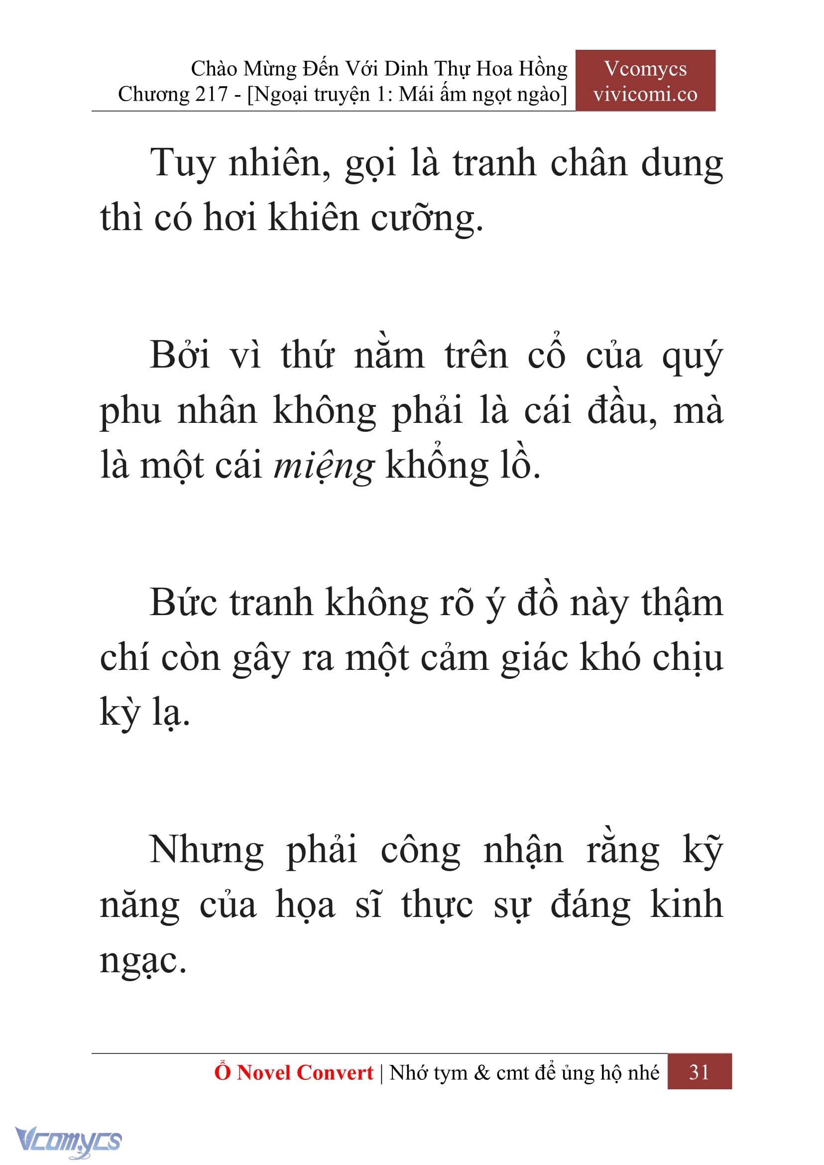 [Novel] Chào Mừng Đến Với Dinh Thự Hoa Hồng Chap 217 - Trang 2