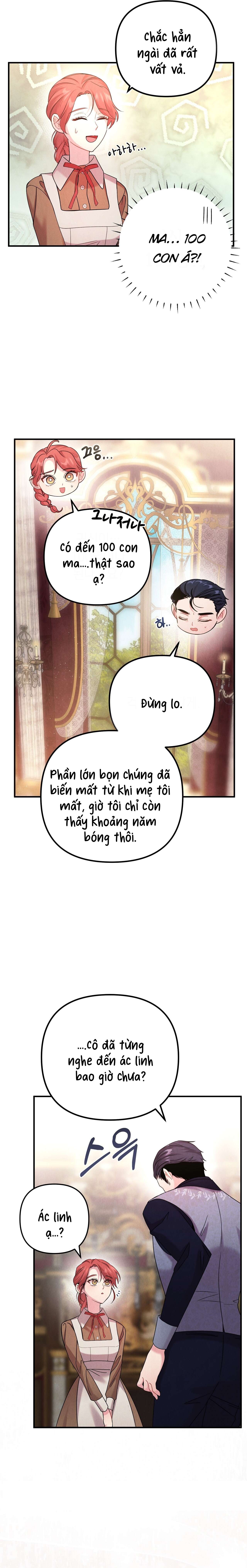 Tôi vừa xin được việc tại một biệt thự ma ám Chap 4 - Trang 4