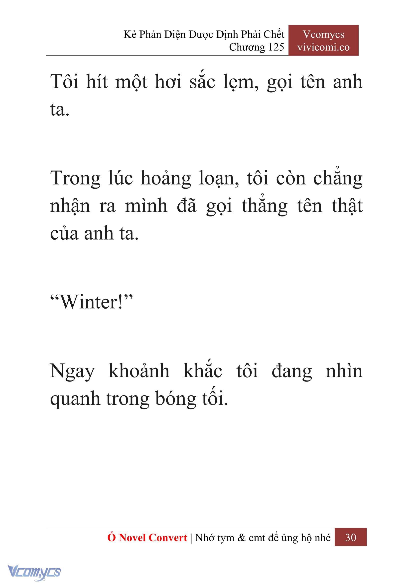 [Novel] Kẻ Phản Diện Được Định Phải Chết Chap 125 - Trang 2