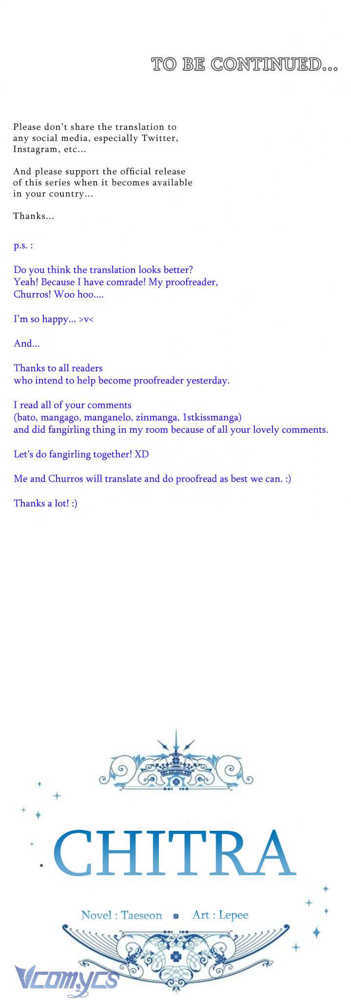 CHITRA Chapter 60 - Next Chapter 61