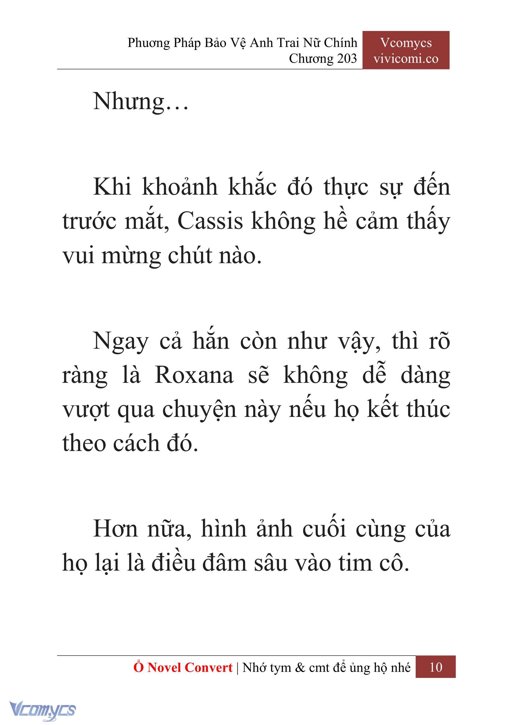 [Novel] Phương Pháp Bảo Vệ Anh Trai Nữ Chính Chap 203 - Trang 2