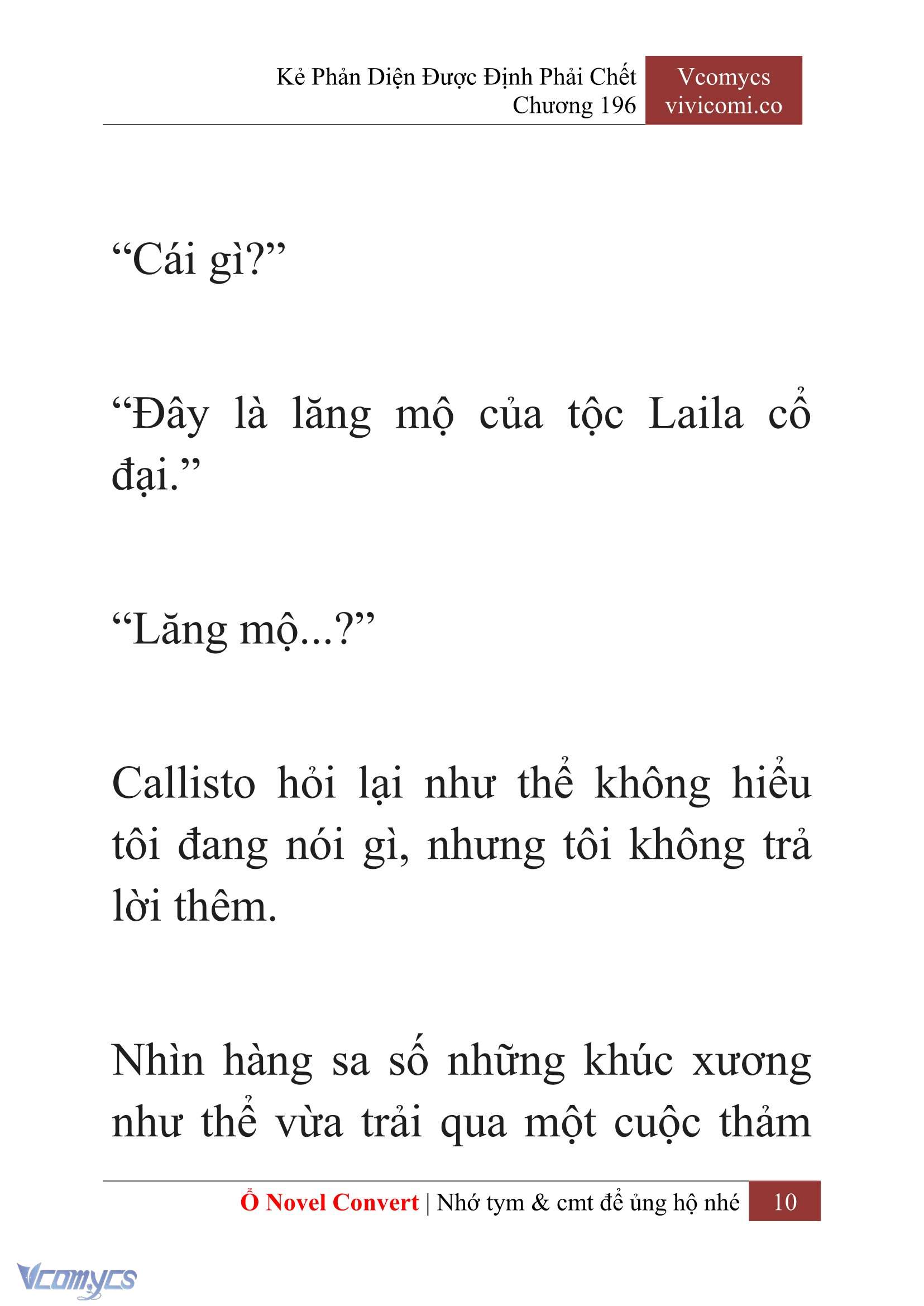 [Novel] Kẻ Phản Diện Được Định Phải Chết Chap 196 - Trang 2