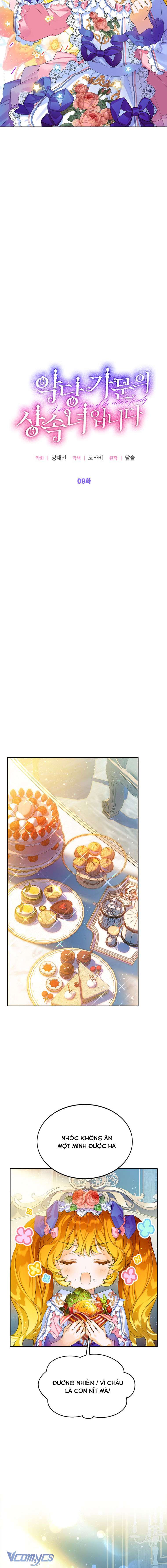 Trở Thành Người Thừa Kế Của Gia Đình Phản Diện Chap 9 - Trang 3