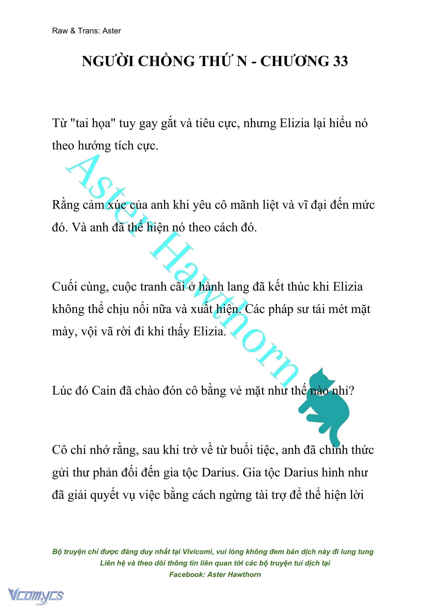 [NOVEL] Người Chồng Thứ N Chap 33 - Next Chap 34