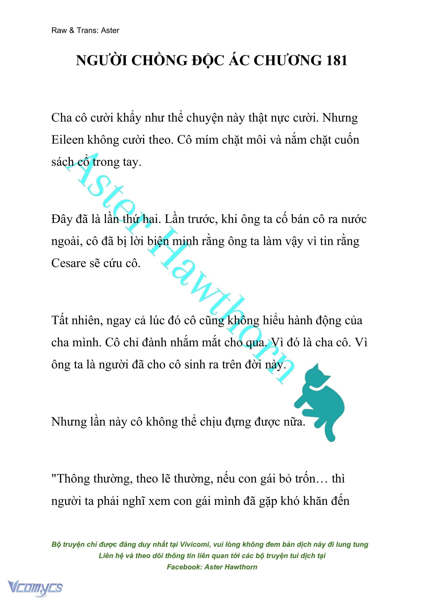 [NOVEL] Người Chồng Độc Ác Chap 181 - Trang 2