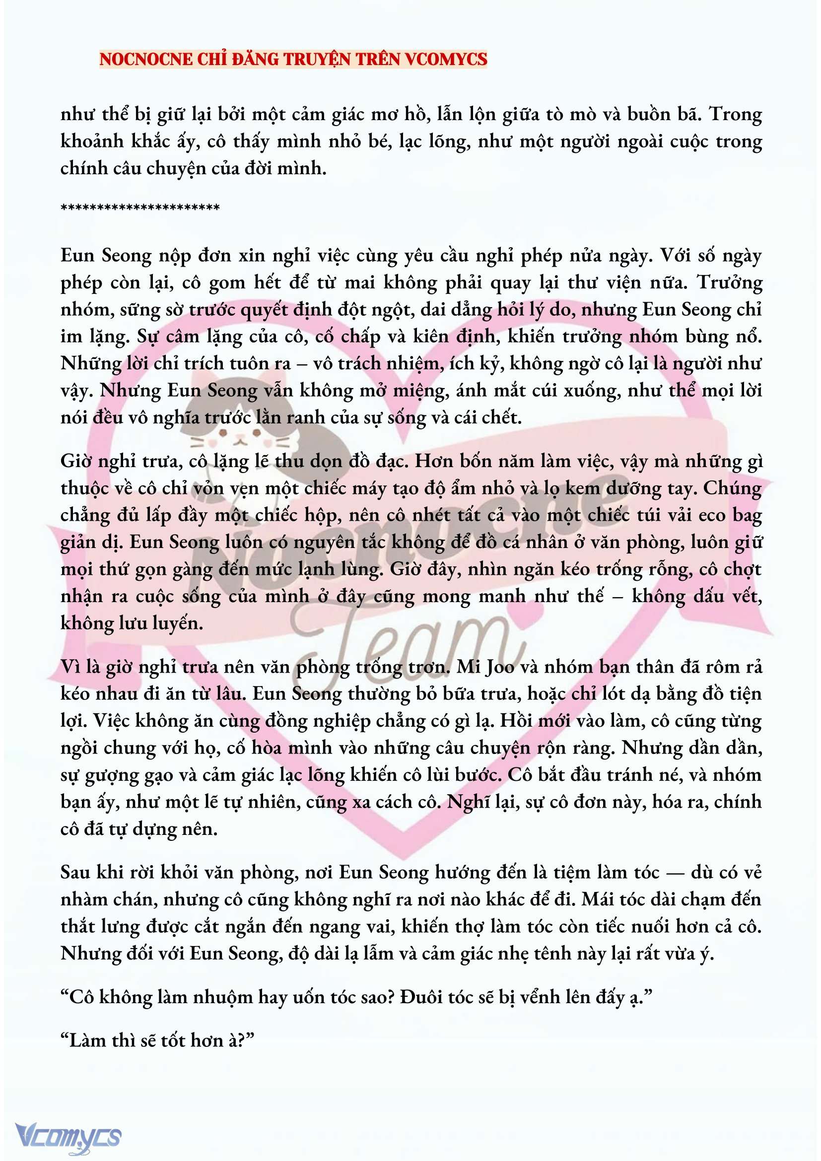 [NOVEL] CHÚNG TA KẾT THÚC VÀO MÙA THU Chap 4 - Trang 2