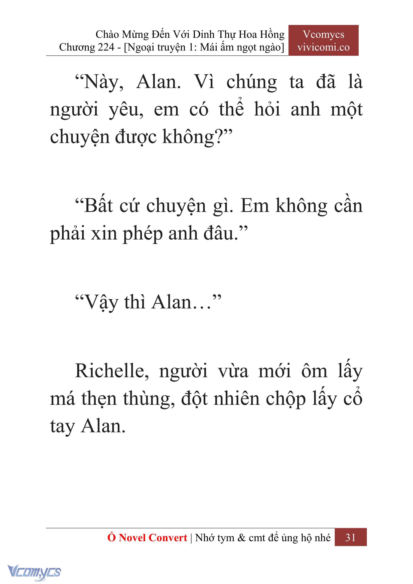 [Novel] Chào Mừng Đến Với Dinh Thự Hoa Hồng Chap 224 - Trang 2