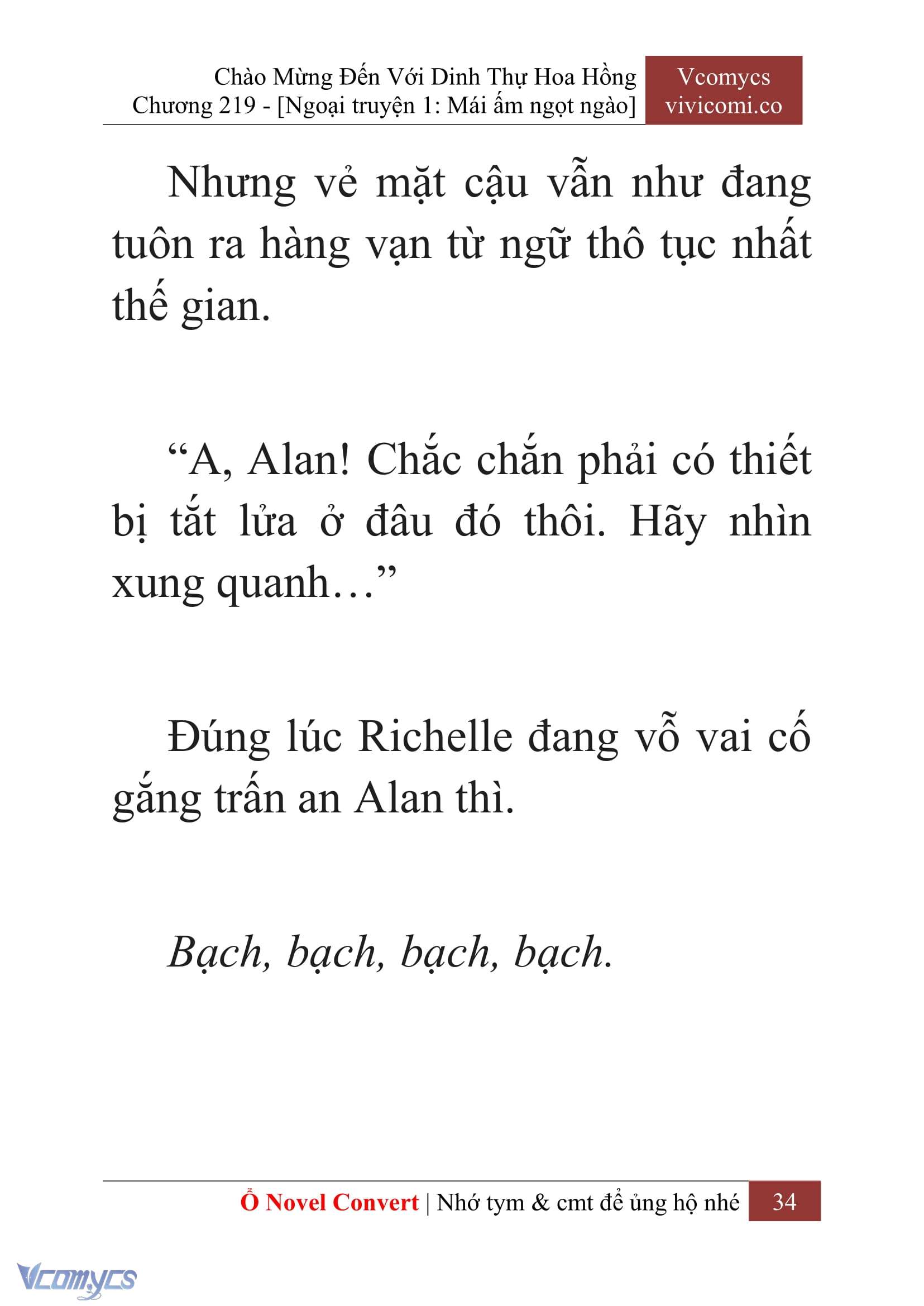 [Novel] Chào Mừng Đến Với Dinh Thự Hoa Hồng Chap 219 - Trang 2