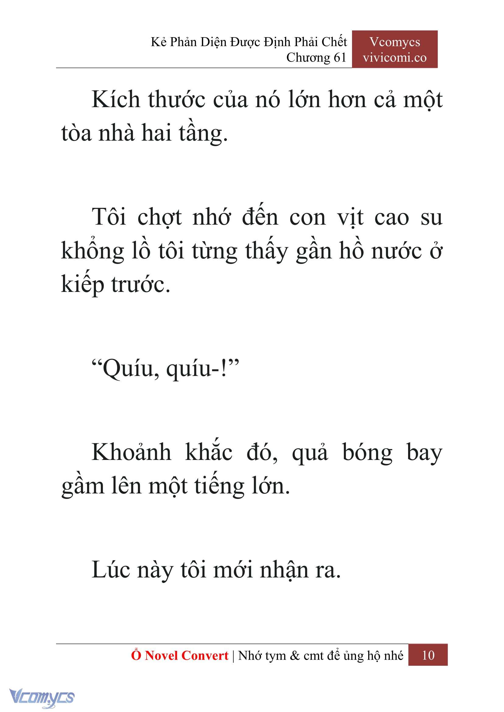 [Novel] Kẻ Phản Diện Được Định Phải Chết Chap 61 - Next Chap 62