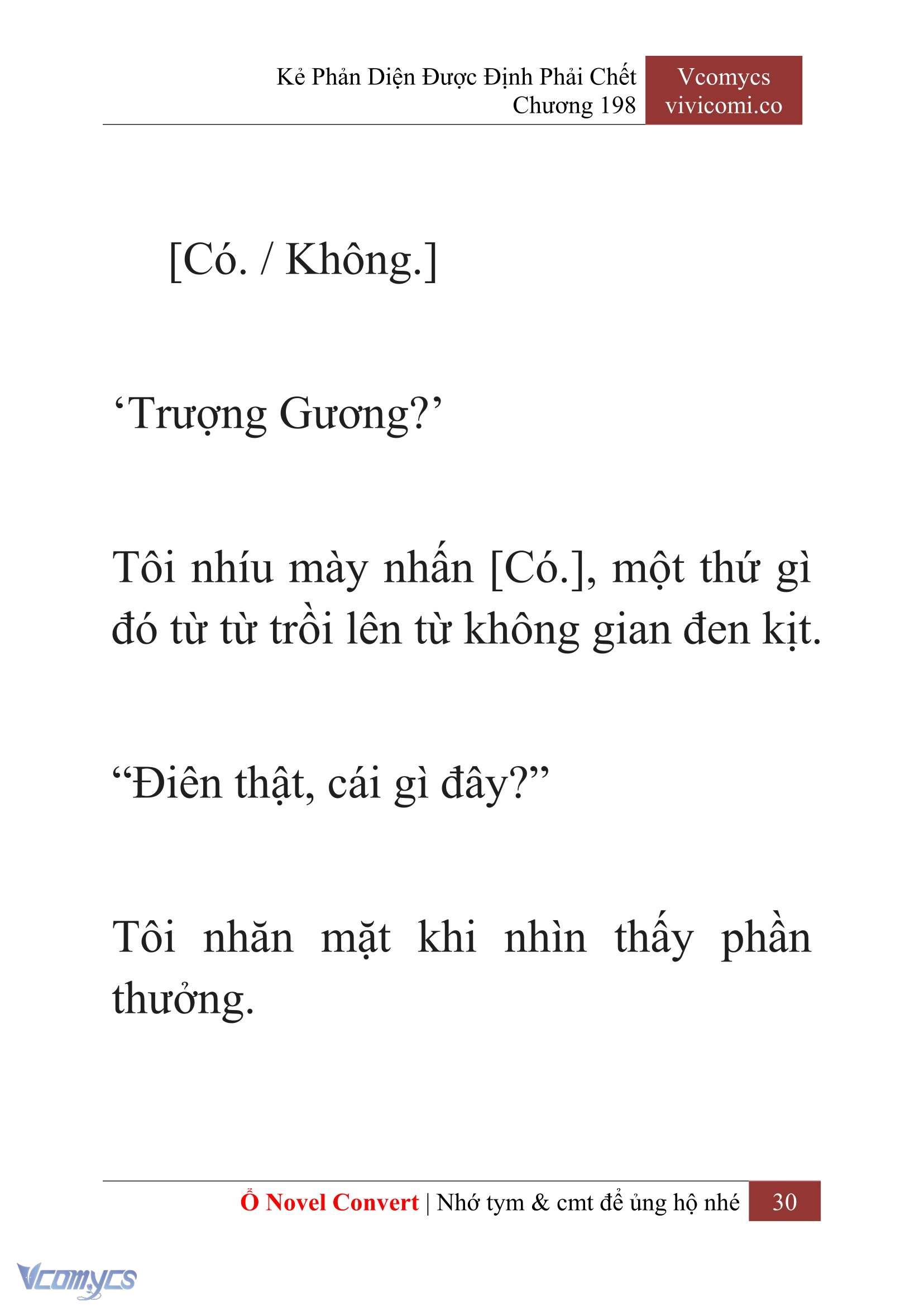 [Novel] Kẻ Phản Diện Được Định Phải Chết Chap 198 - Trang 2