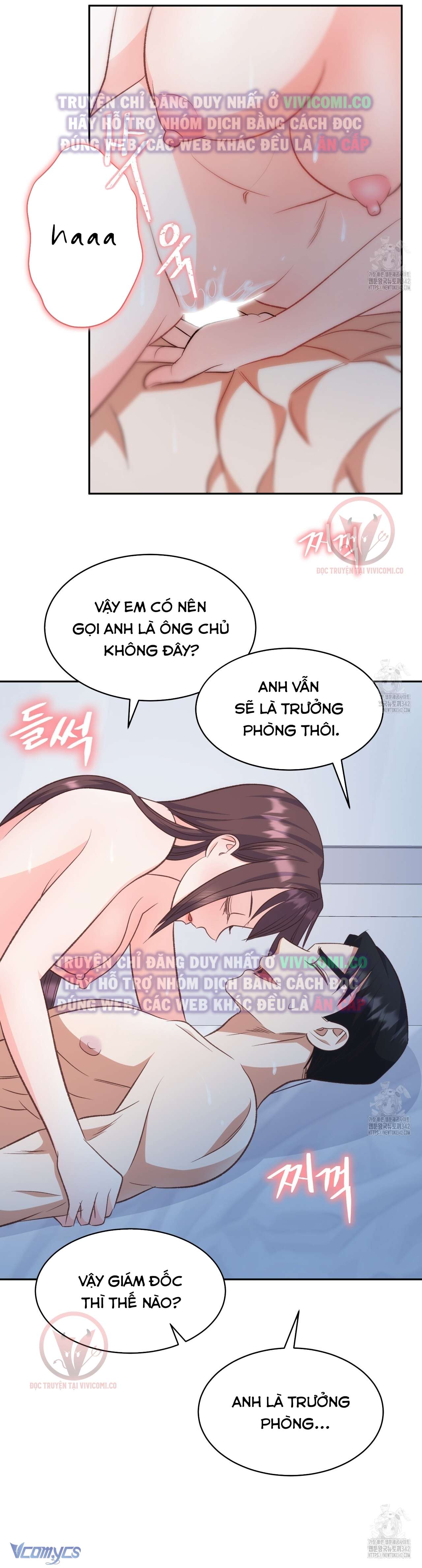 [18+] Sếp Của Anh Trai Tôi Đã Vượt Quá Giới Hạn Chap 24 - Trang 2