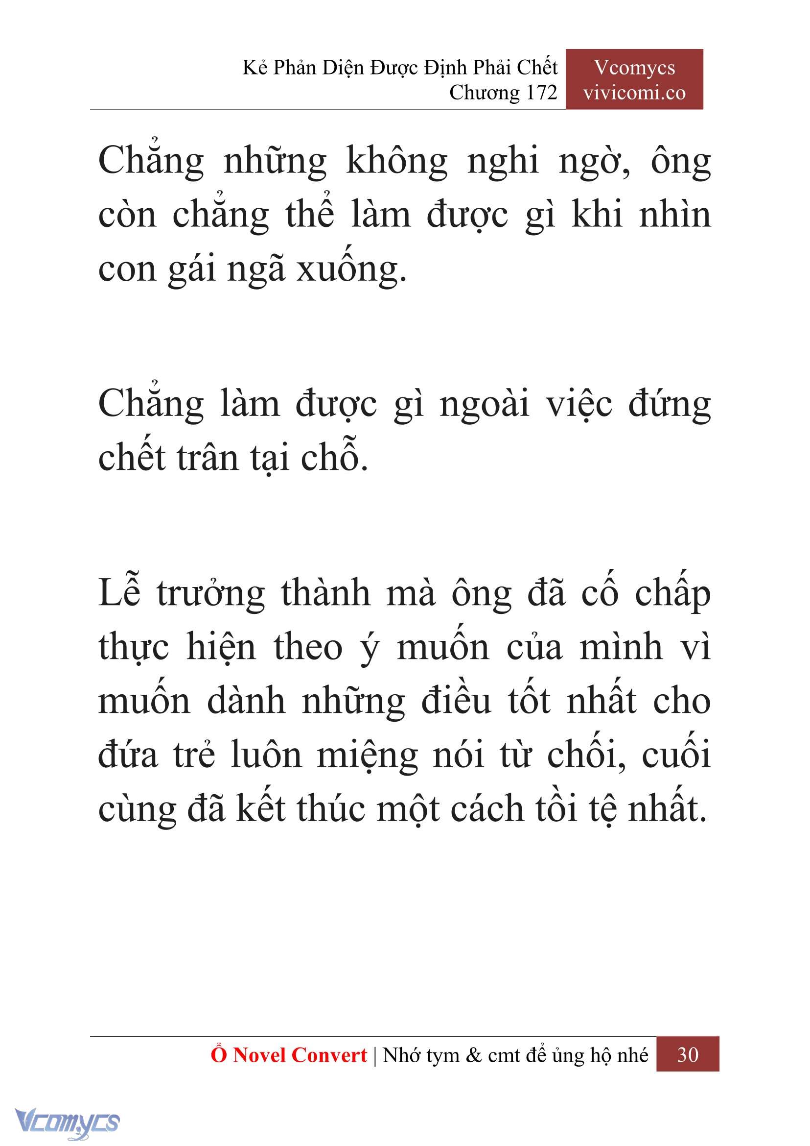 [Novel] Kẻ Phản Diện Được Định Phải Chết Chap 172 - Trang 2